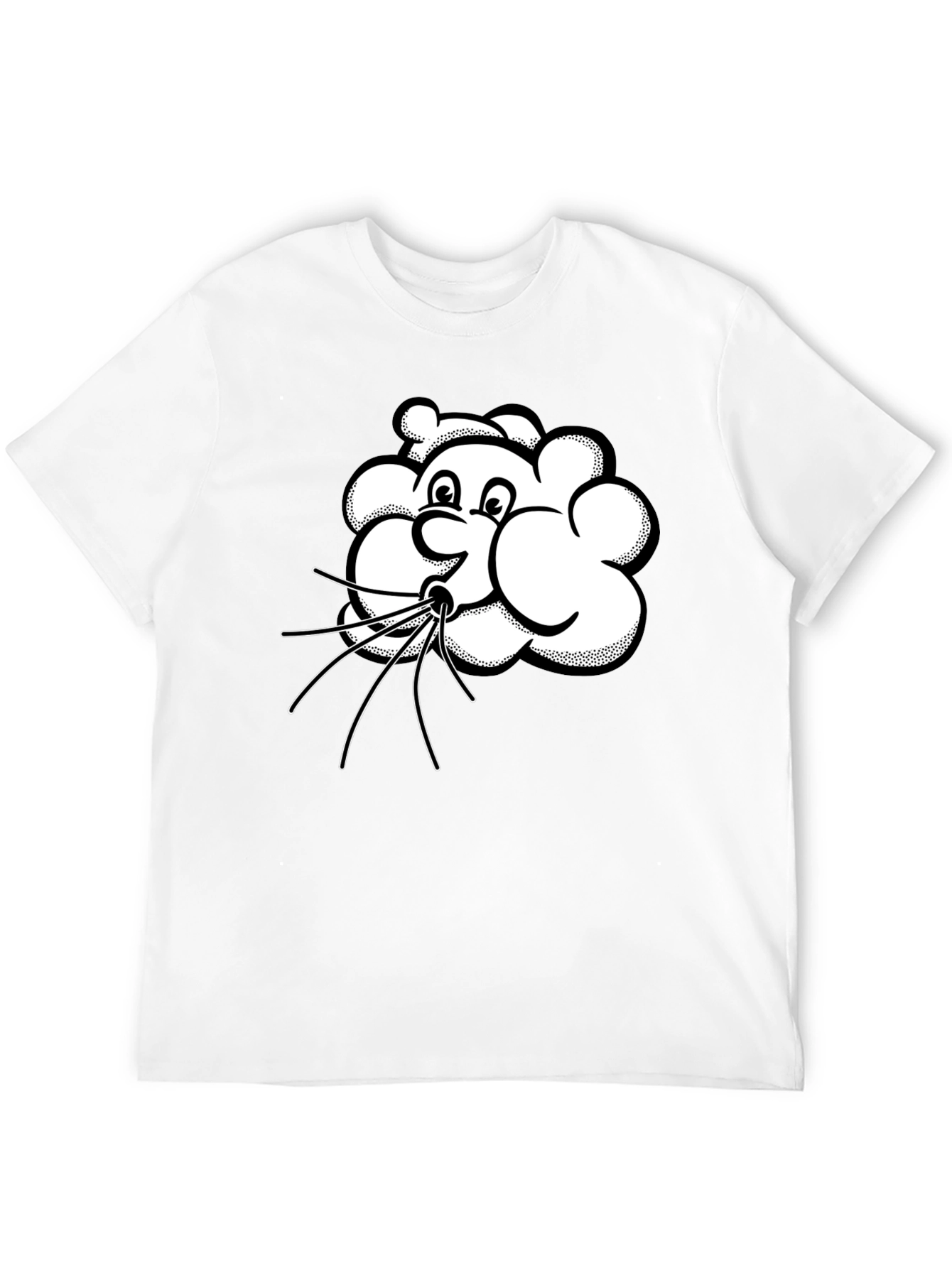 Funny Wind Cloud Graphic T-Shirt