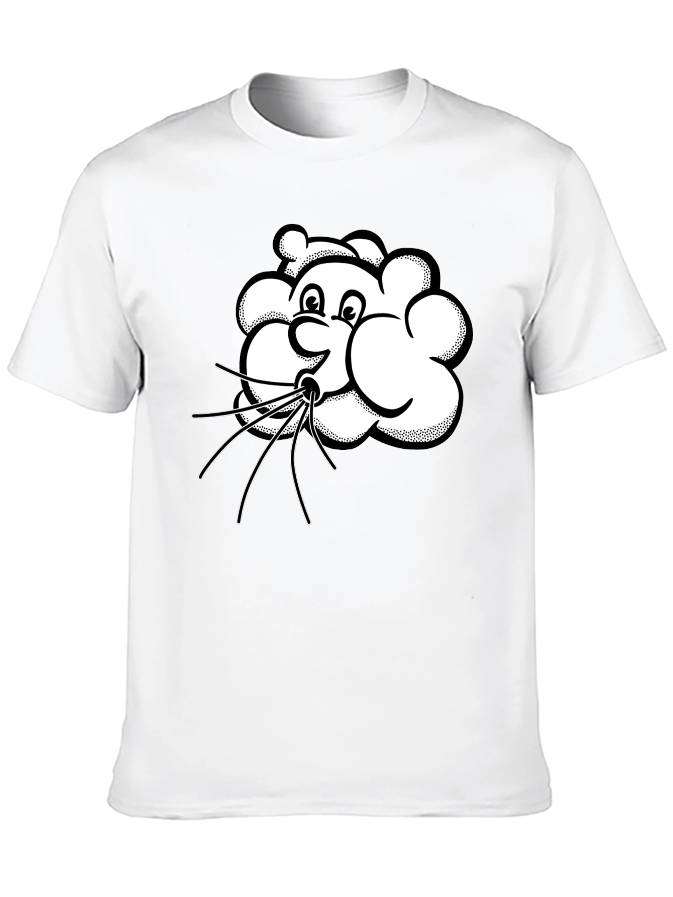 Funny Wind Cloud Graphic T-Shirt