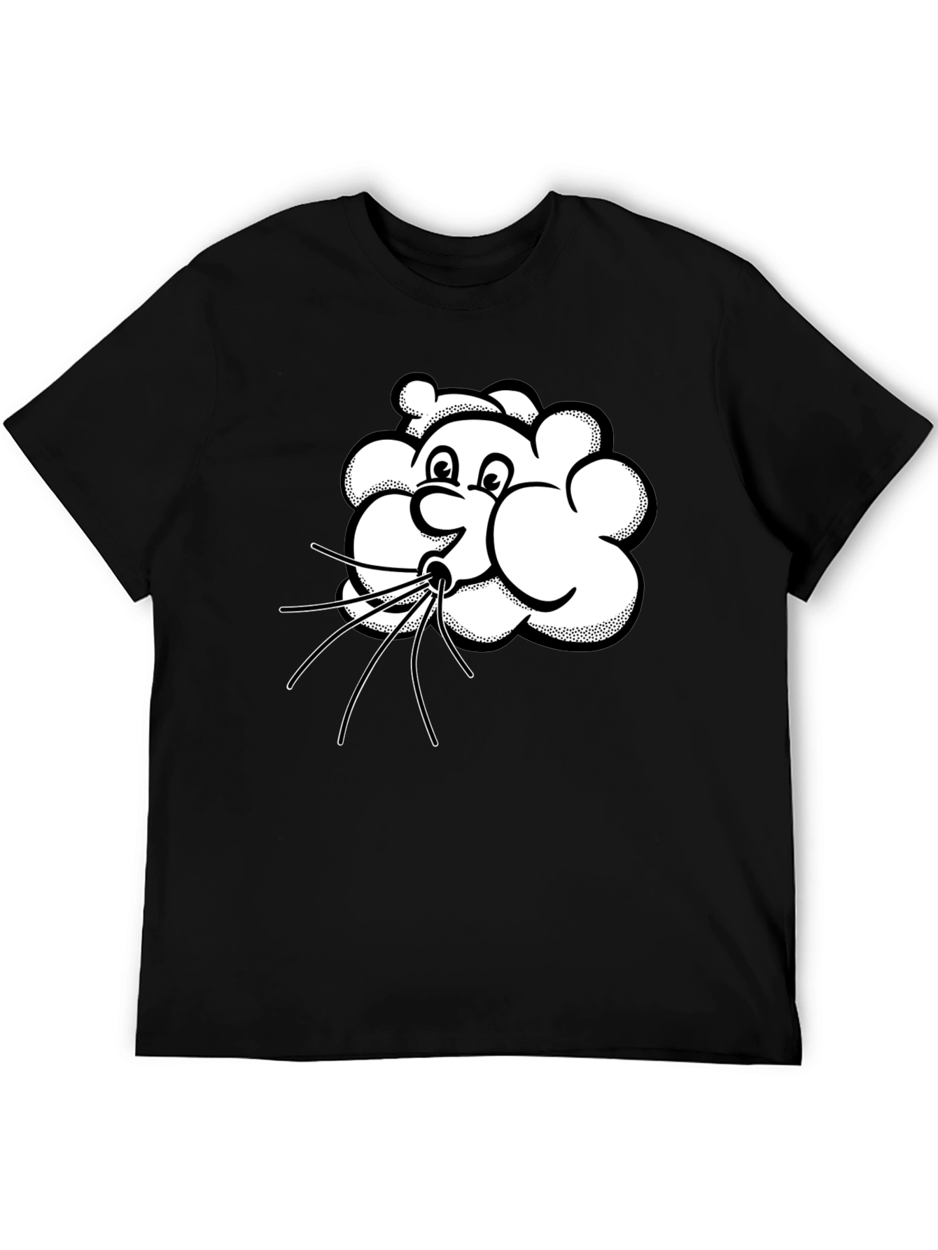 Funny Wind Cloud Graphic T-Shirt