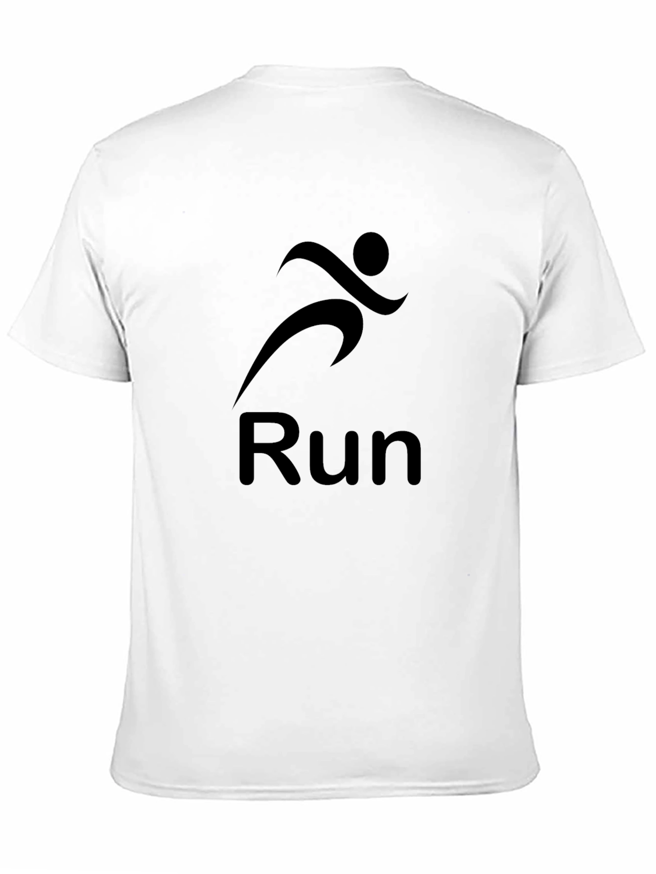 Black Run Graphic T-Shirt