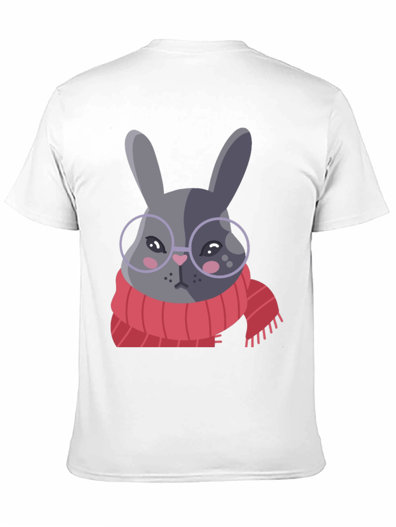 Rabbit with Glasses Graphic Tee
