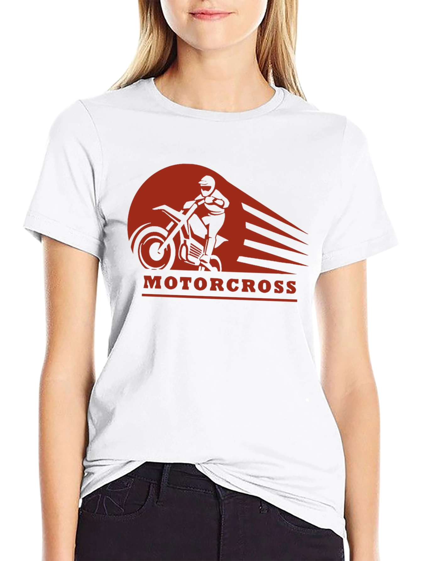 Motocross Graphic Tee - Black