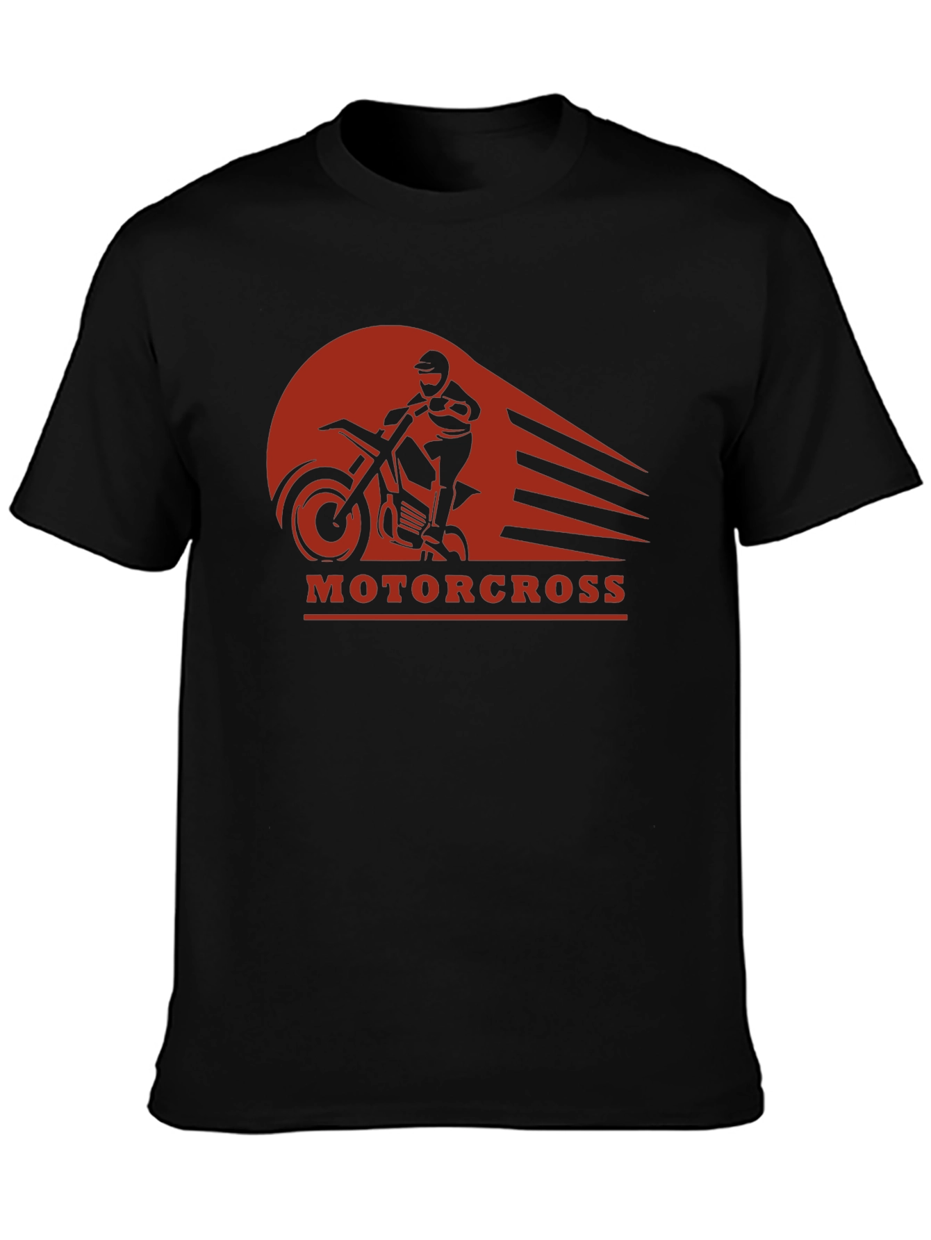 Motocross Graphic Tee - Black