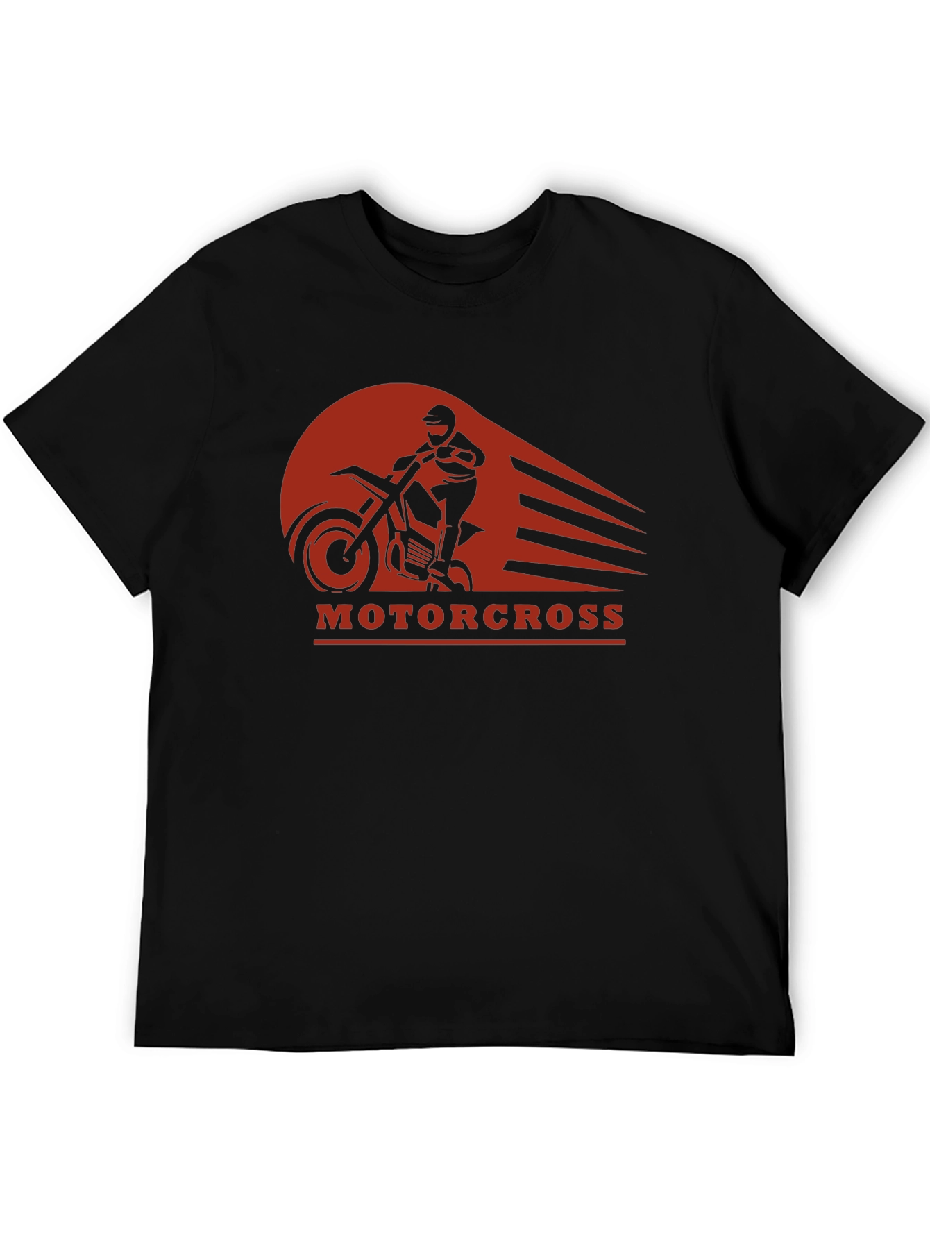 Motocross Graphic Tee - Black