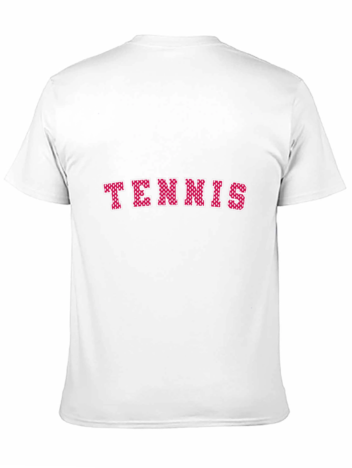 Tennis Black Graphic T-Shirt