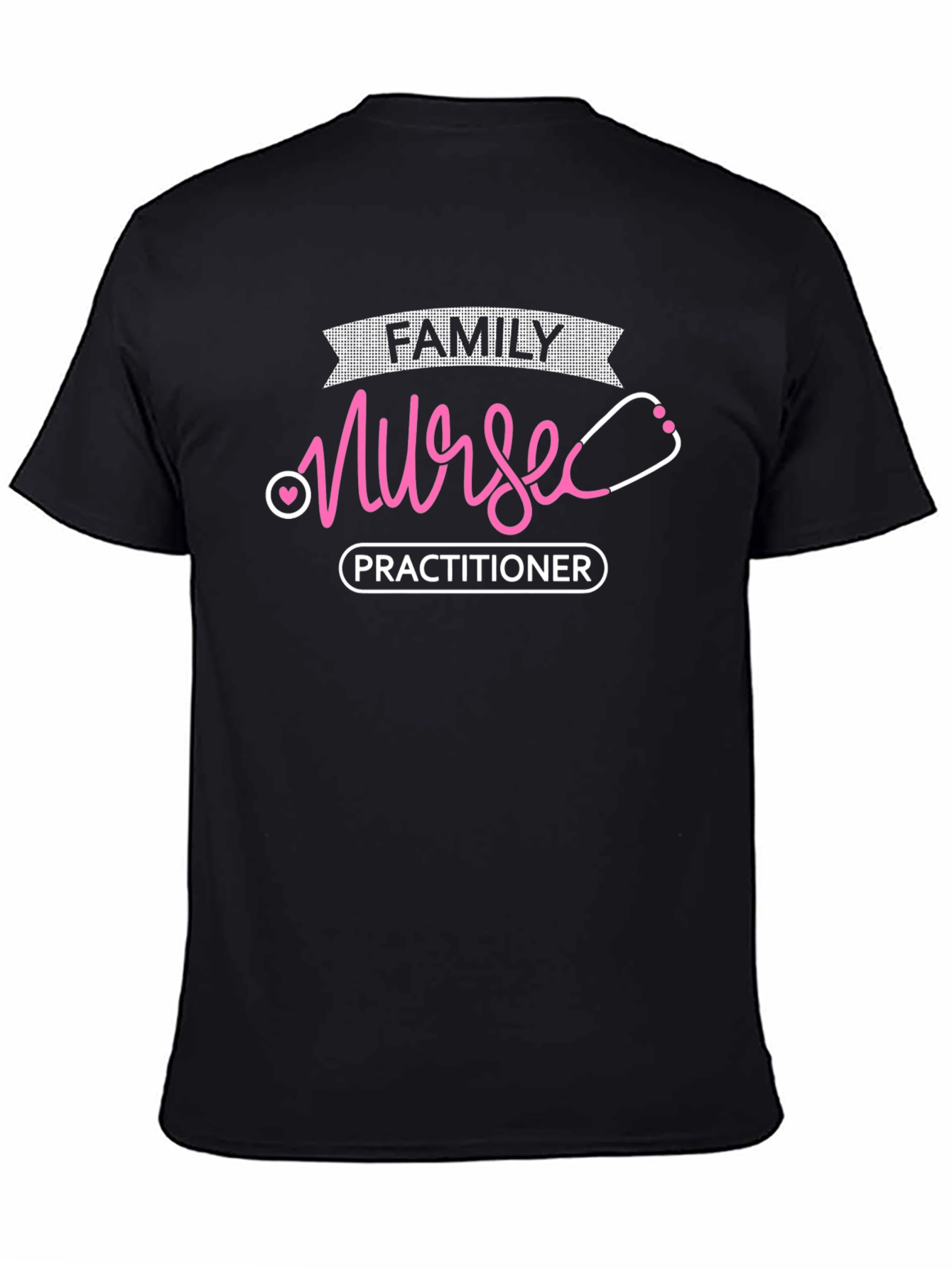 Family Nurse Practitioner Black T-Shirt