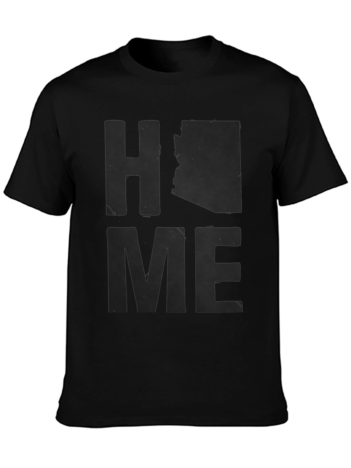 Arizona Home State T-Shirt - Unisex Black Tee