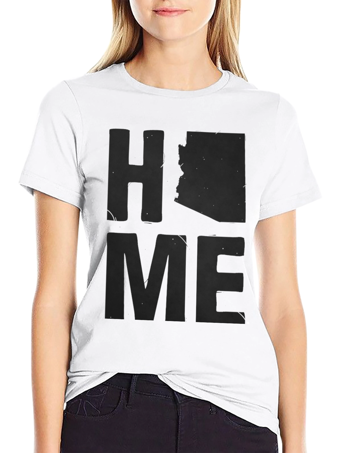 Arizona Home State T-Shirt - Unisex Black Tee