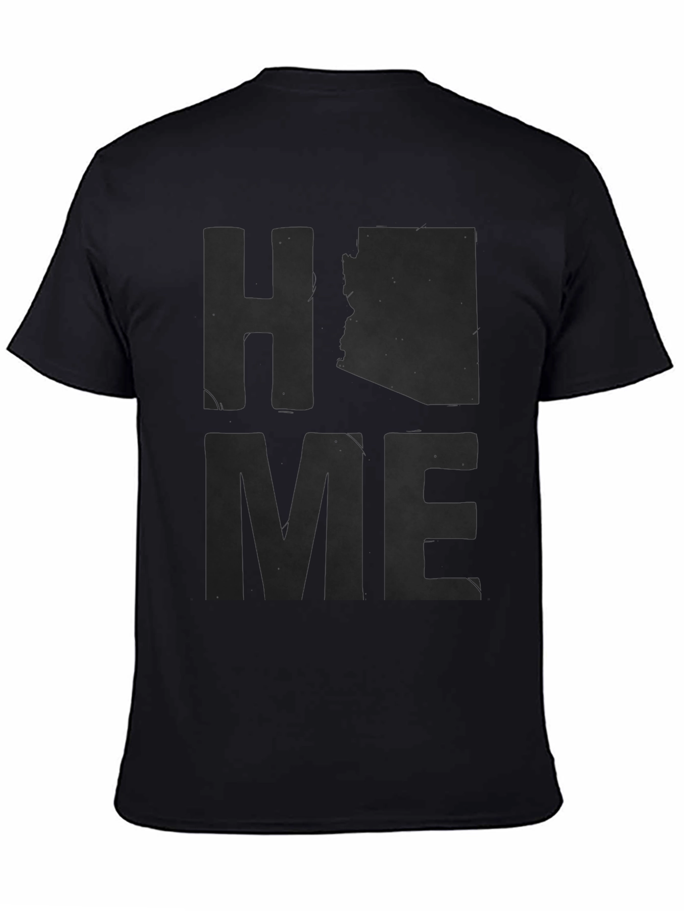 Arizona Home State T-Shirt - Unisex Black Tee