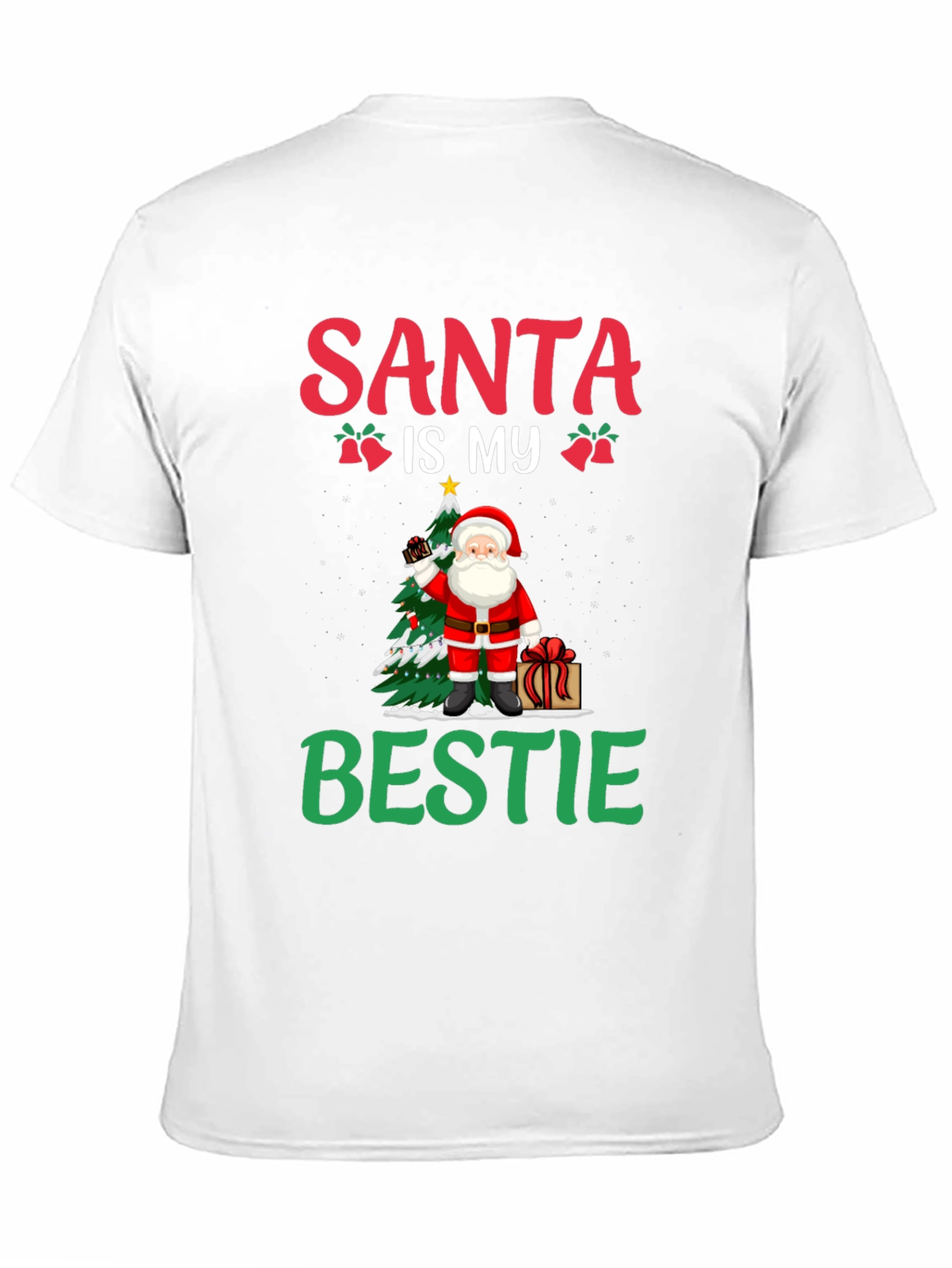 Santa Is My Bestie Graphic Tee