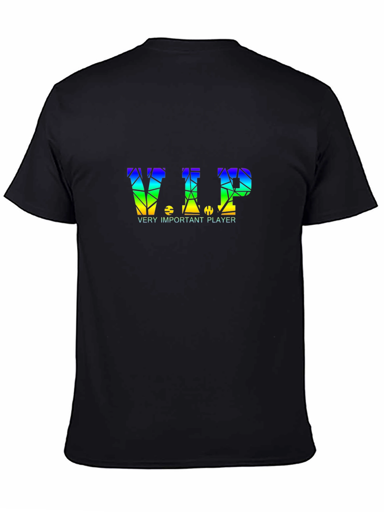 VIP: Very Important Player Graphic Black T-Shirt