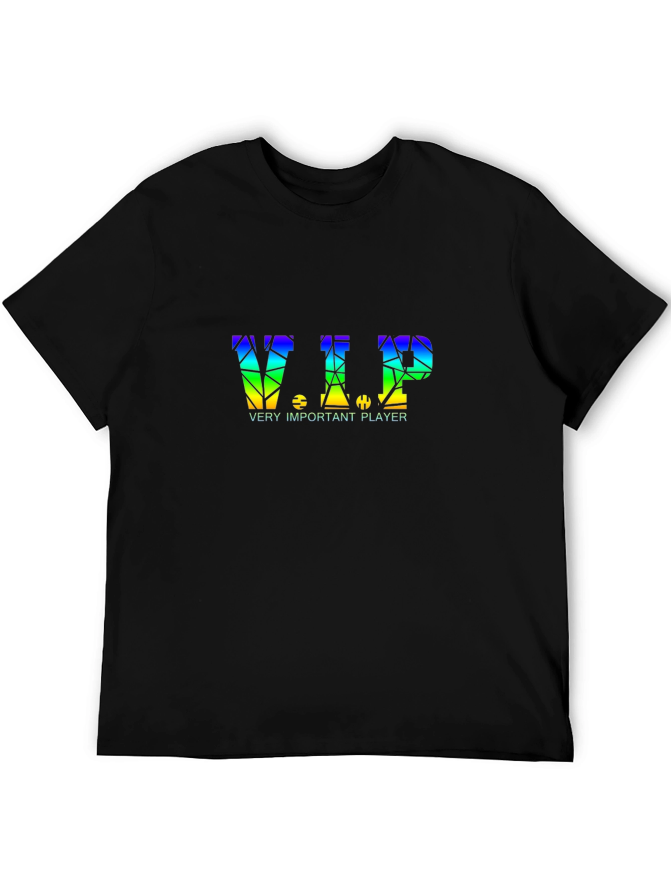 VIP: Very Important Player Graphic Black T-Shirt