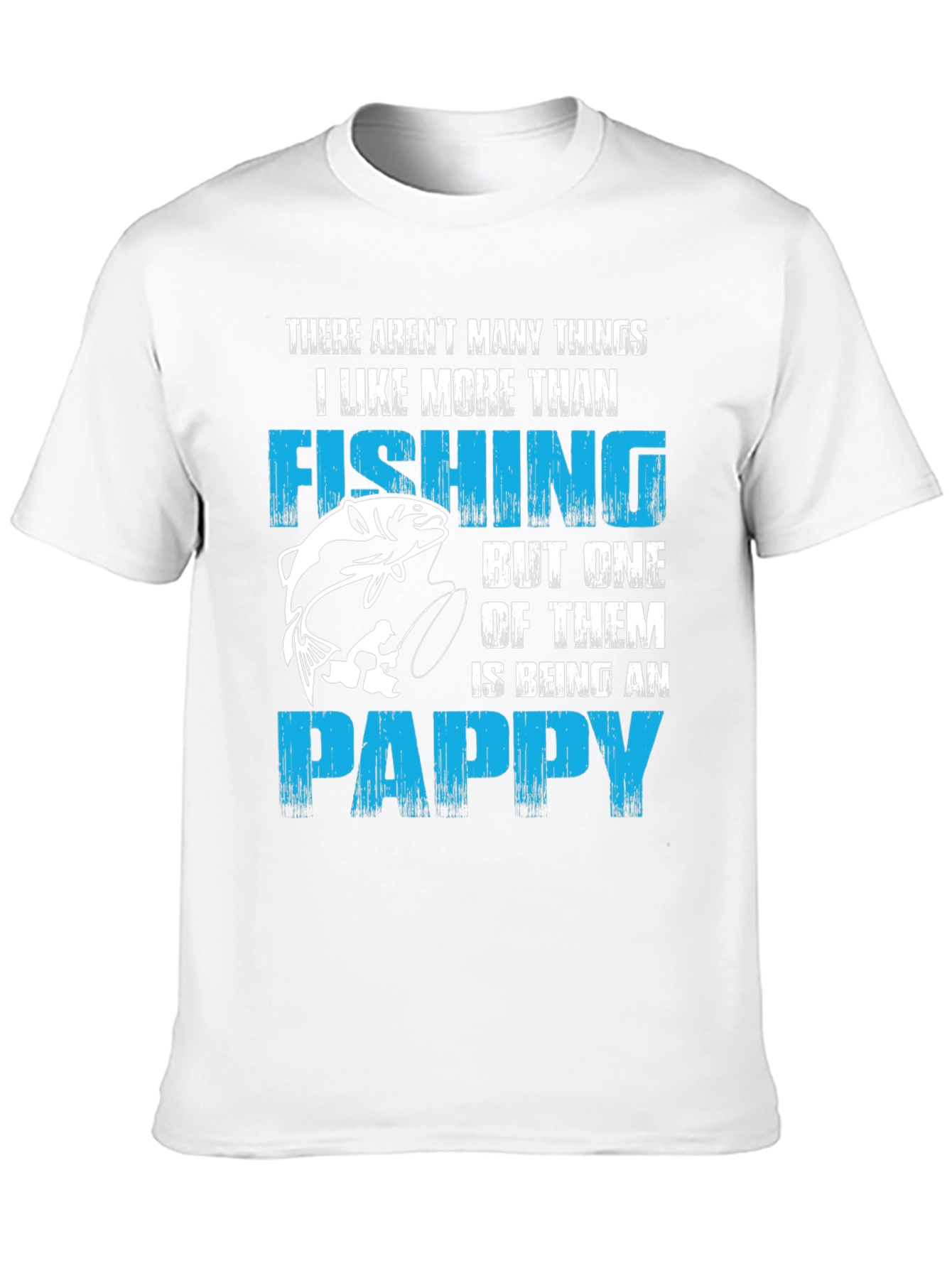 Fishing Pappy Graphic T-Shirt - Gift for Grandpas