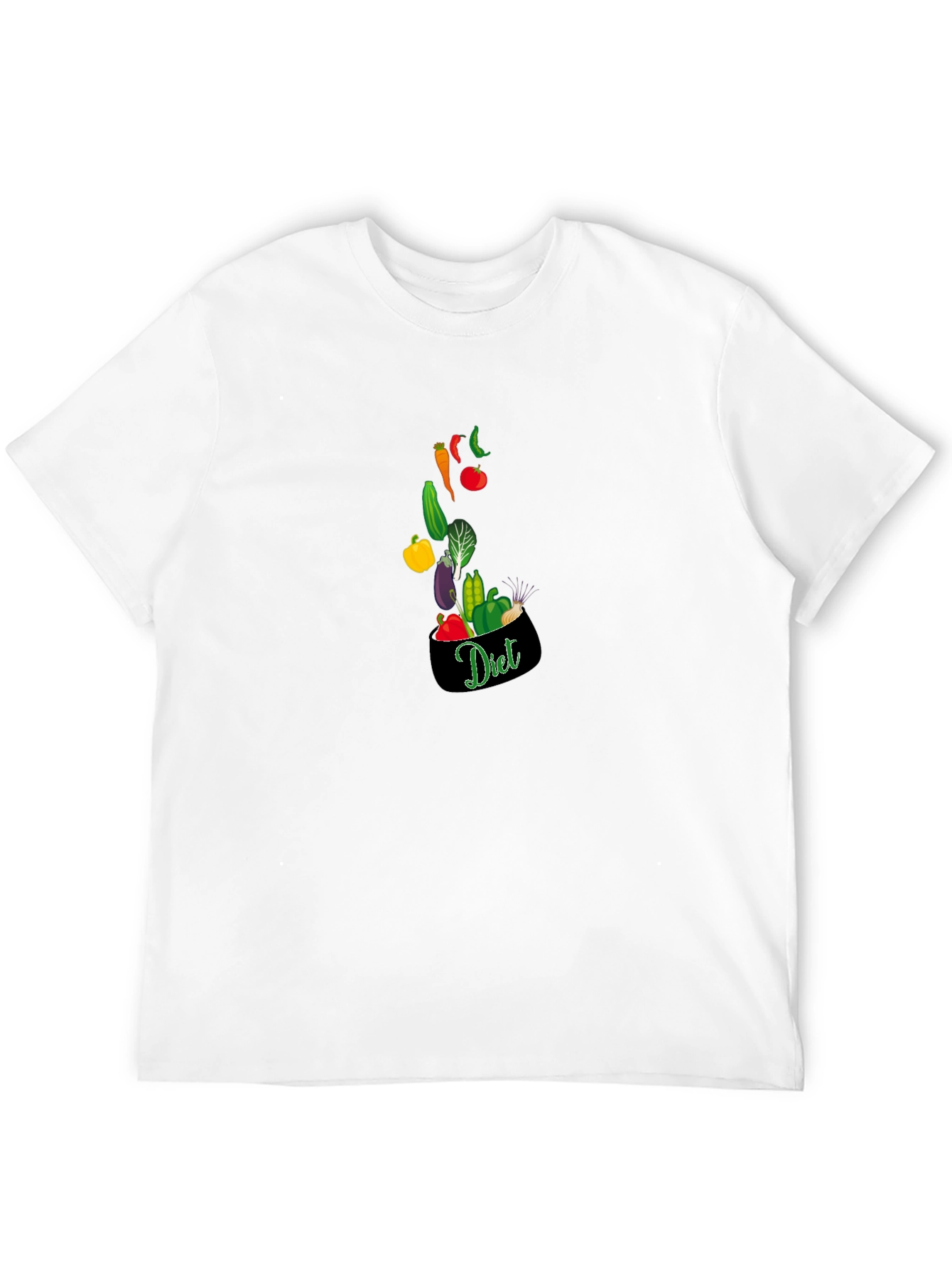 Diet Vegetables Graphic T-Shirt