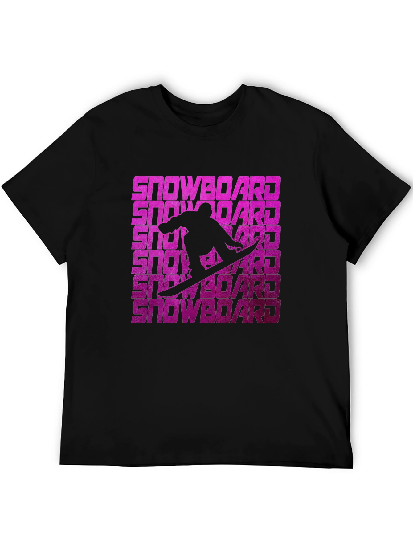 Snowboard Graphic Tee - Cool Rider Design