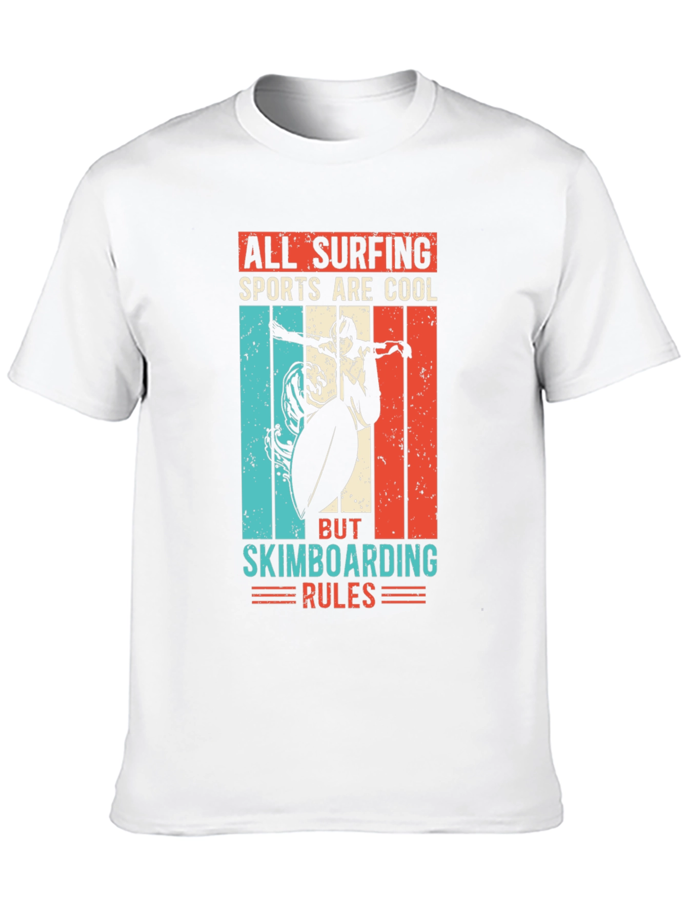 All Surfing Sports Are Cool Skimboarding Rules T-Shirt