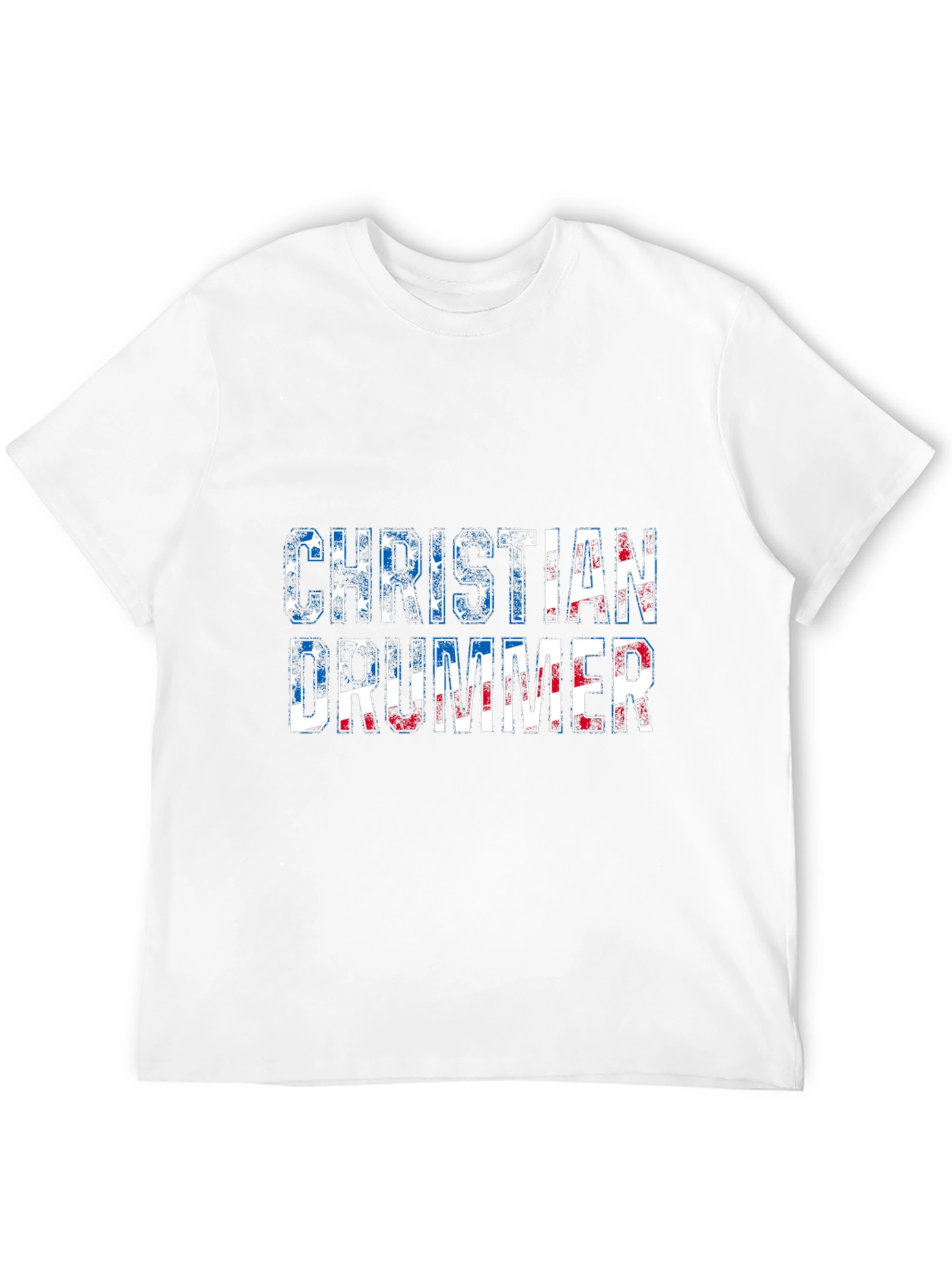 Christian Drummer Graphic T-Shirt