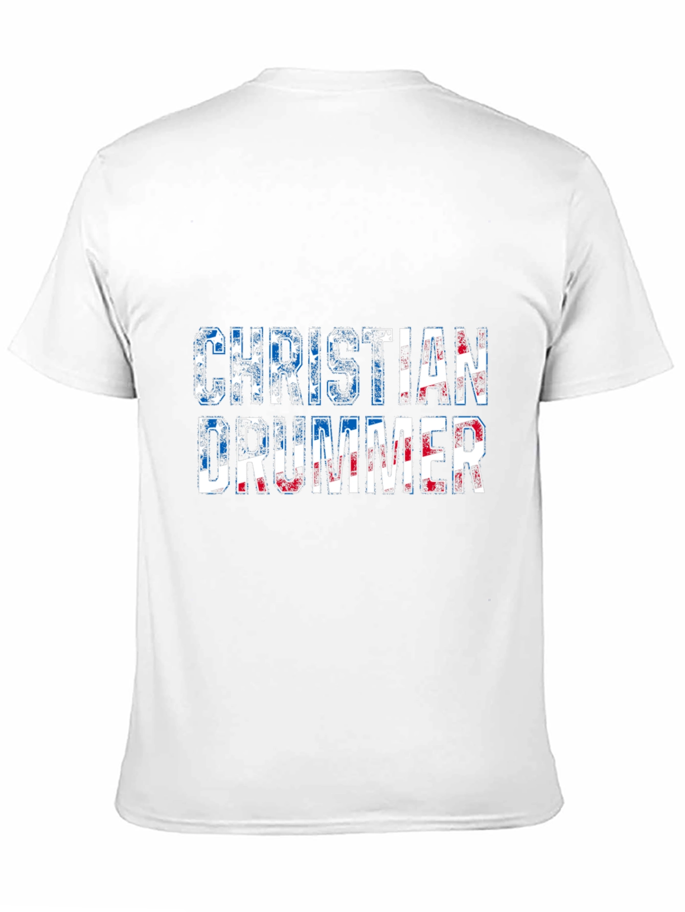 Christian Drummer Graphic T-Shirt