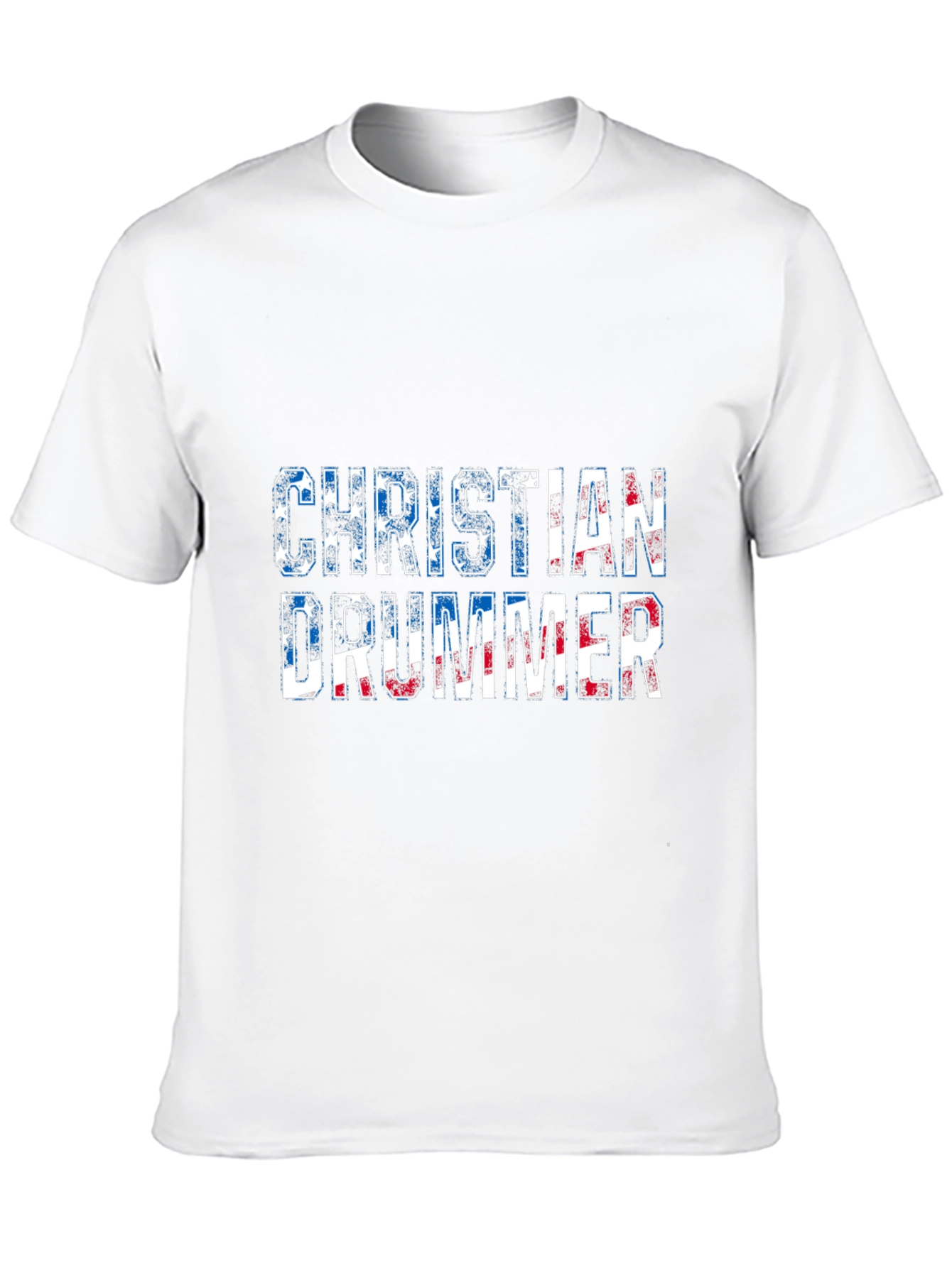Christian Drummer Graphic T-Shirt