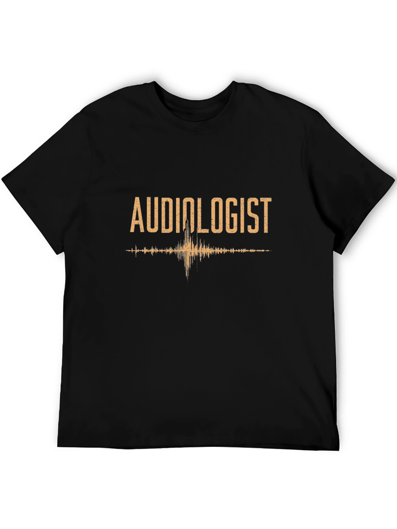 Audiologist Graphic Tee - Black Cotton T-Shirt