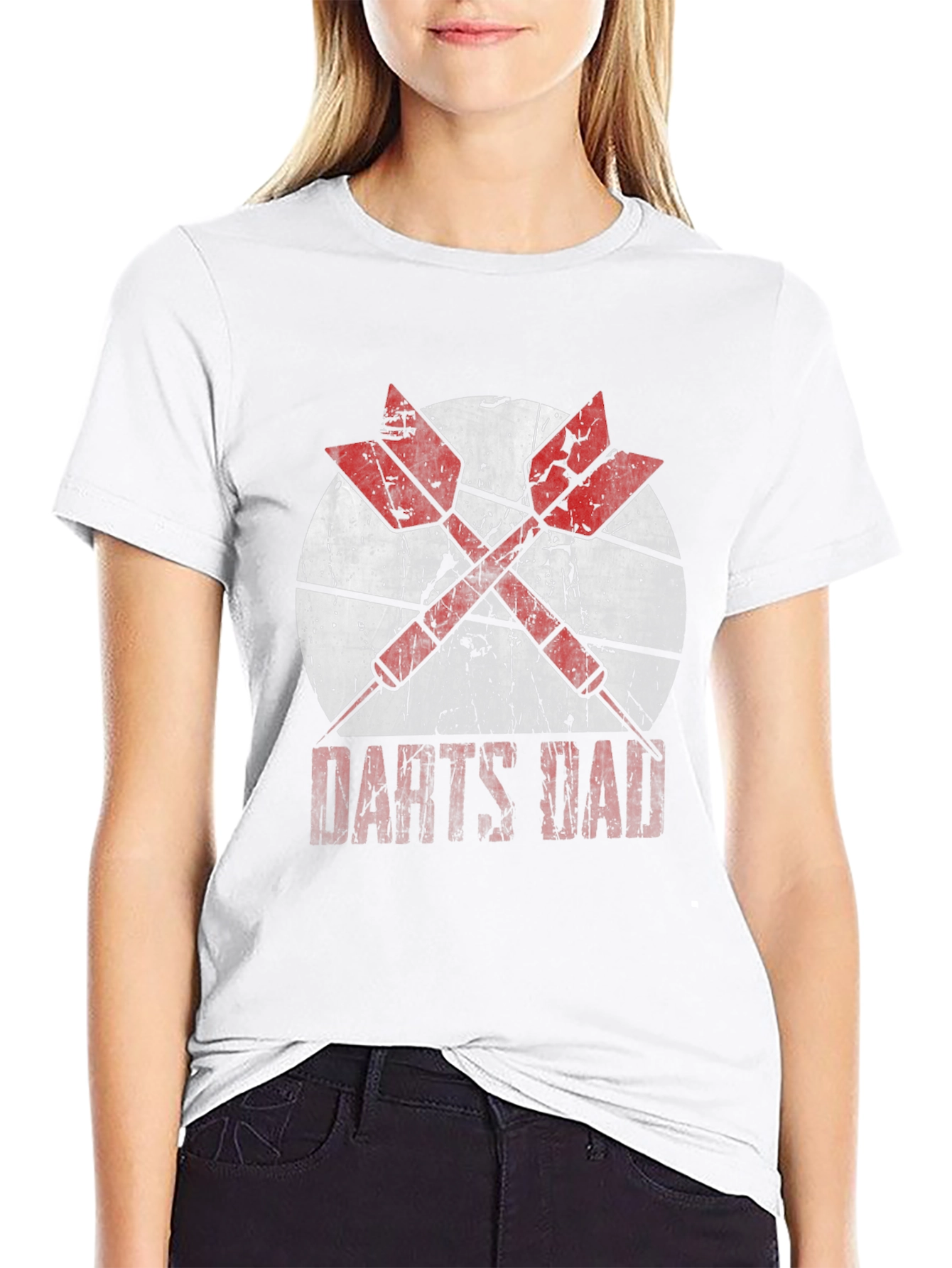 Darts Dad T-Shirt - Cool Graphic Tee
