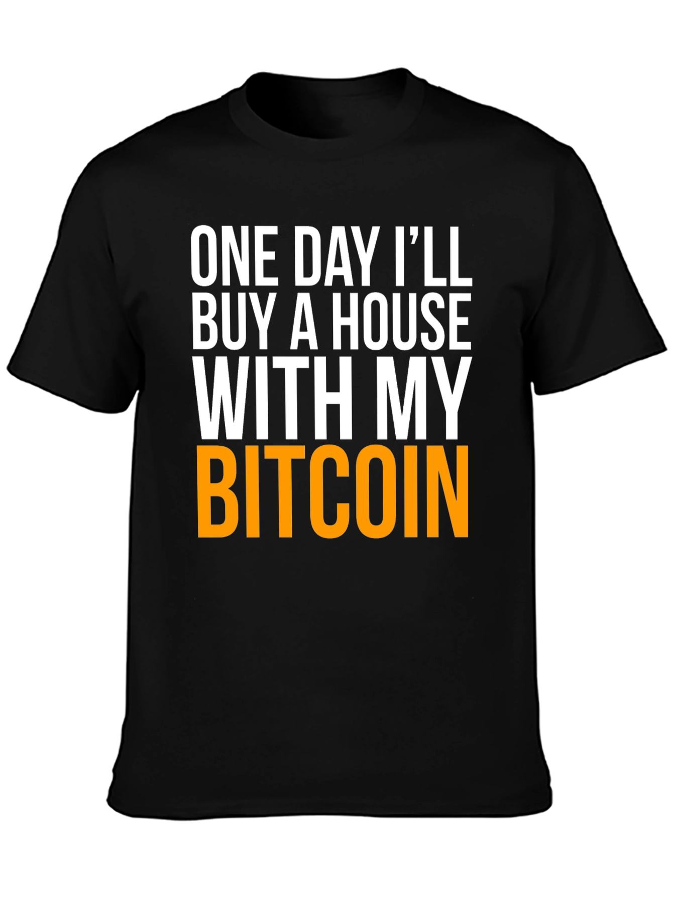 Bitcoin House T-Shirt - Crypto Investor Tee