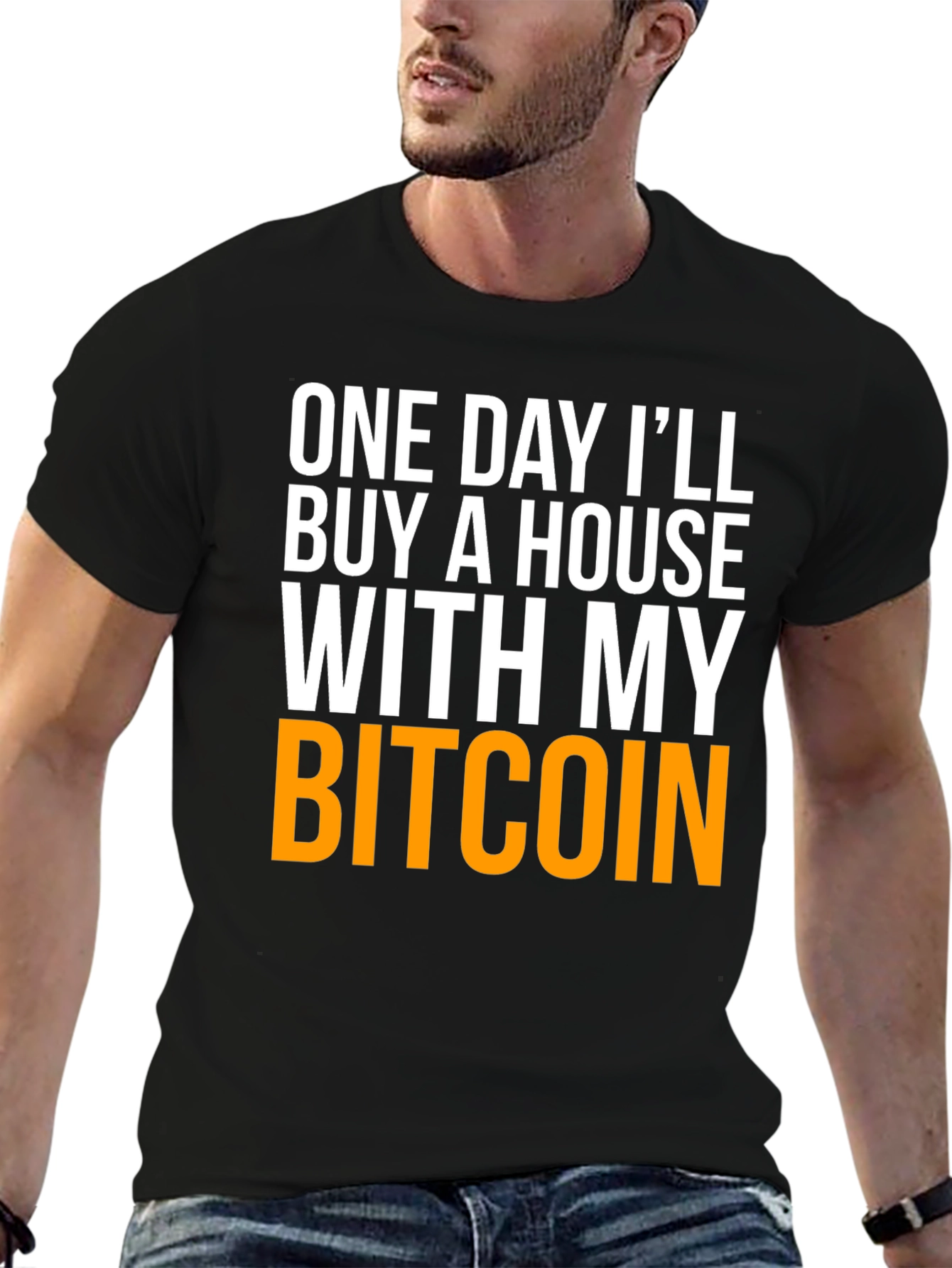 Bitcoin House T-Shirt - Crypto Investor Tee
