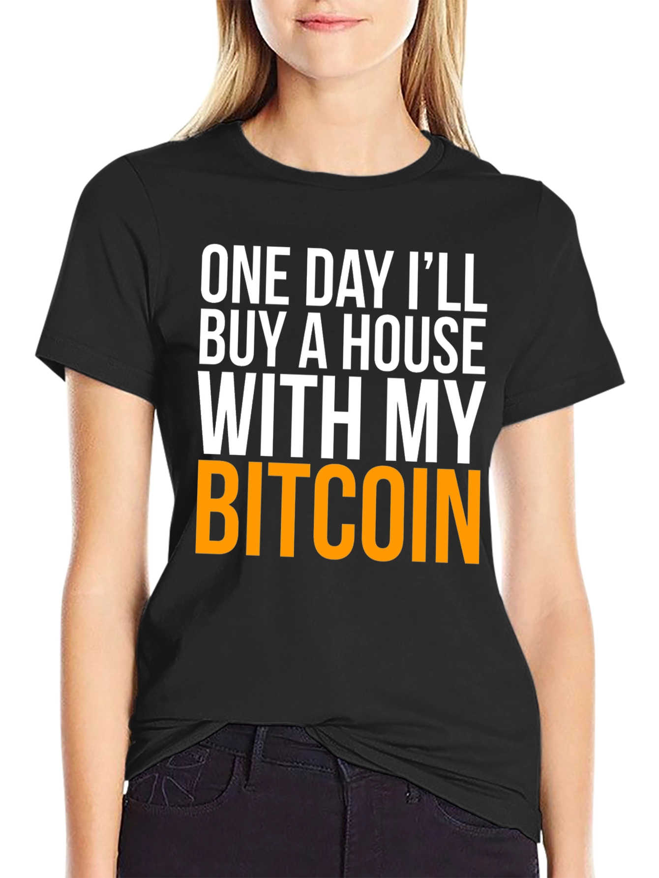 Bitcoin House T-Shirt - Crypto Investor Tee