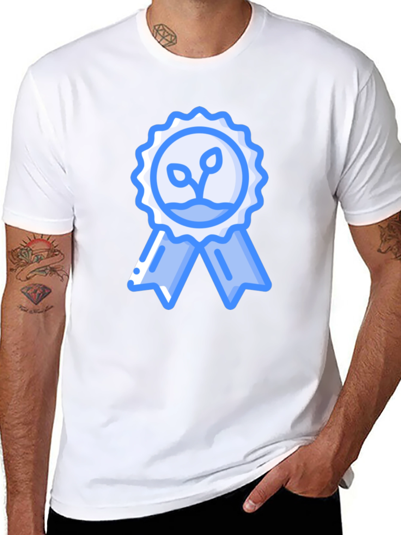 Eco-Friendly Plant Award Graphic T-Shirt