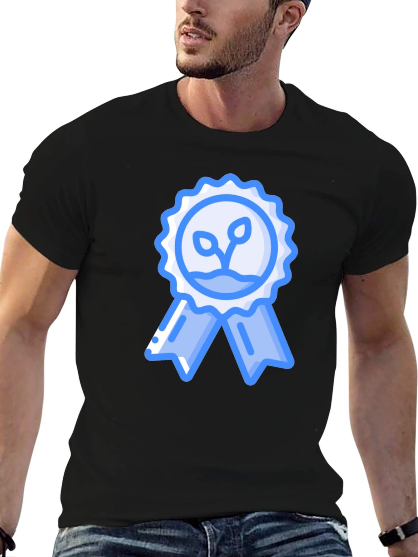 Eco-Friendly Plant Award Graphic T-Shirt