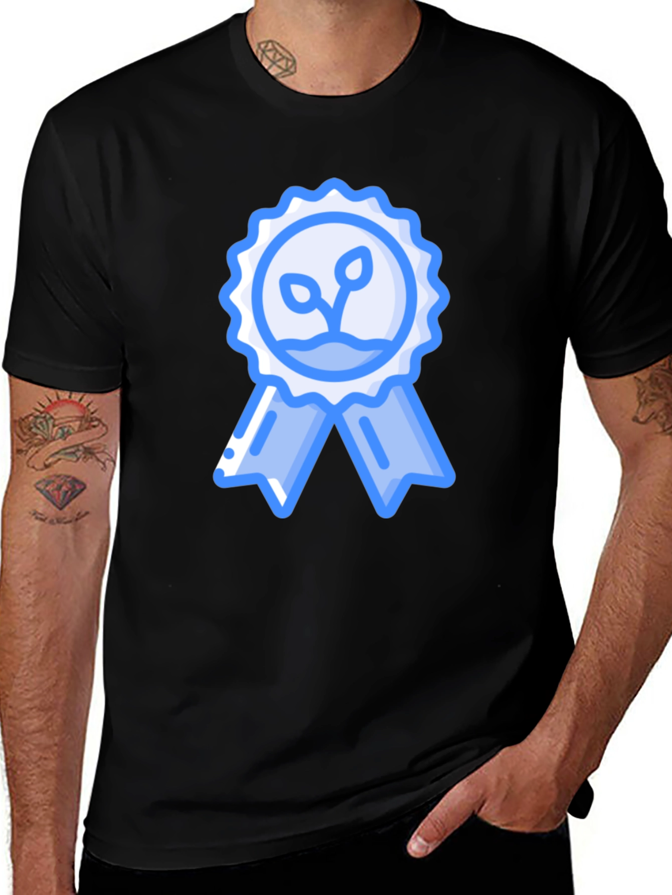 Eco-Friendly Plant Award Graphic T-Shirt