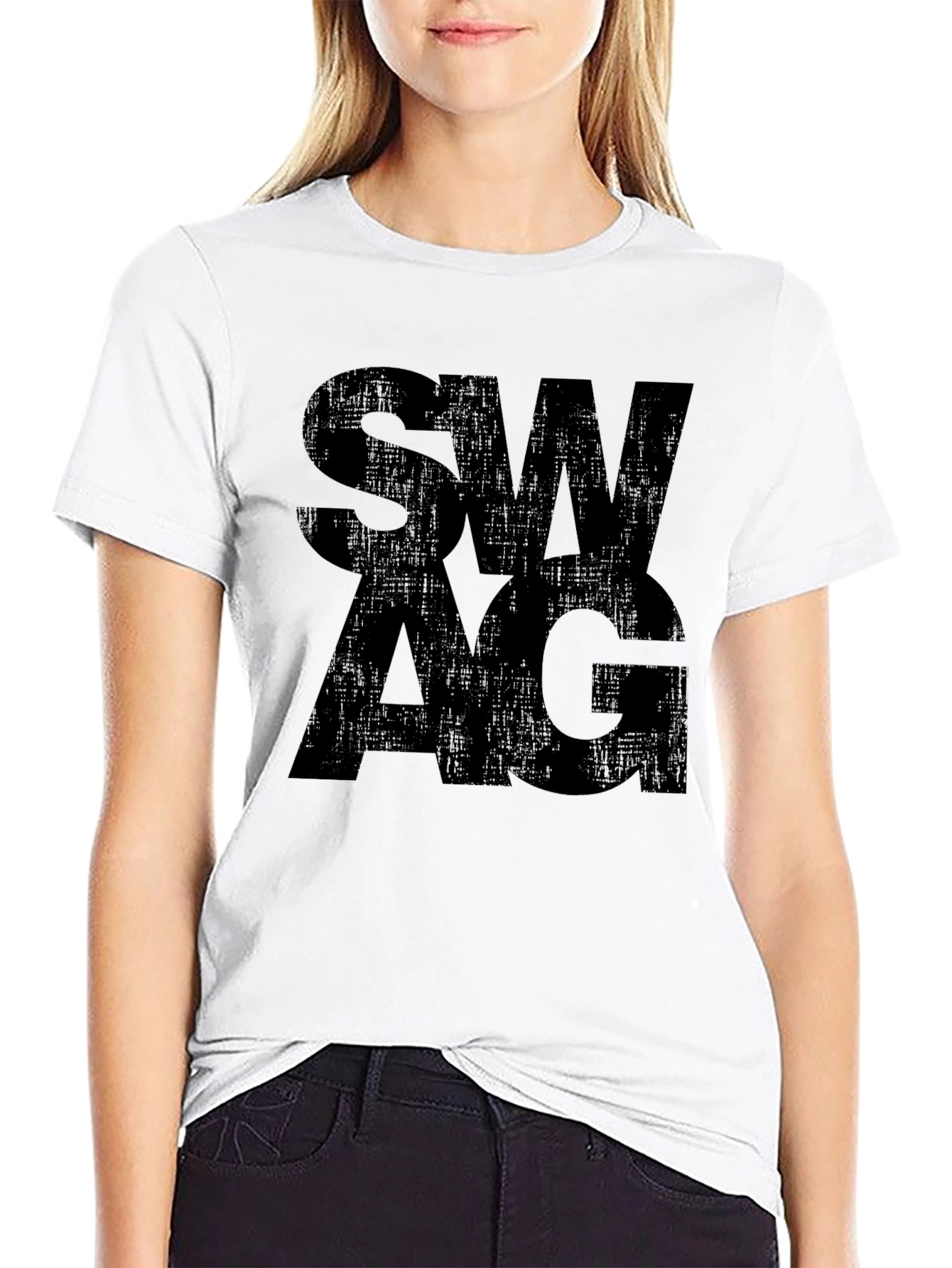 Black Swag Graphic Tee | Mens Casual T-Shirt