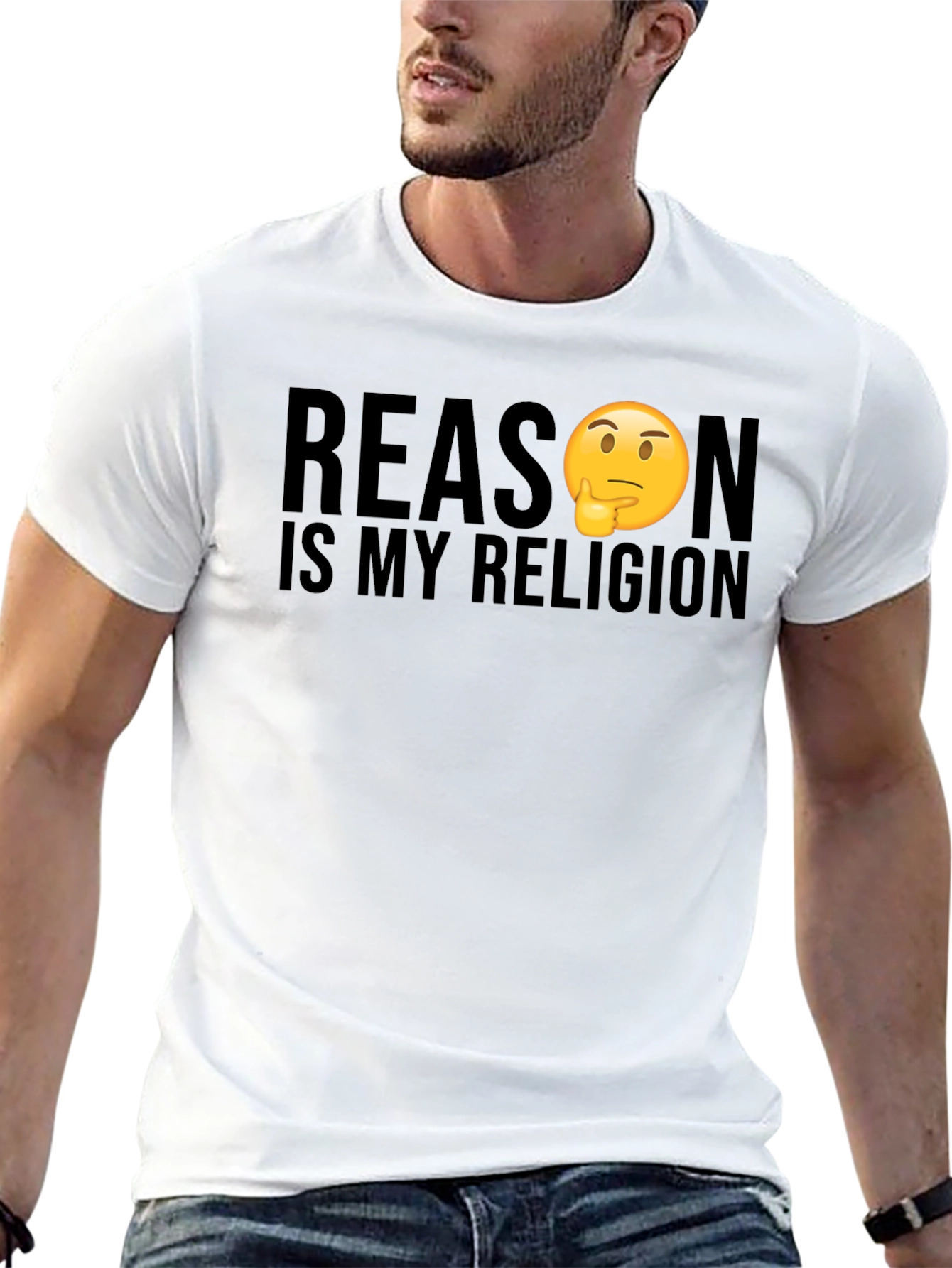 Reason is My Religion Graphic T-Shirt