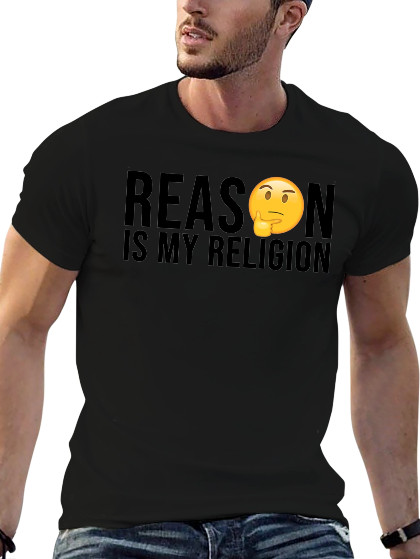 Reason is My Religion Graphic T-Shirt