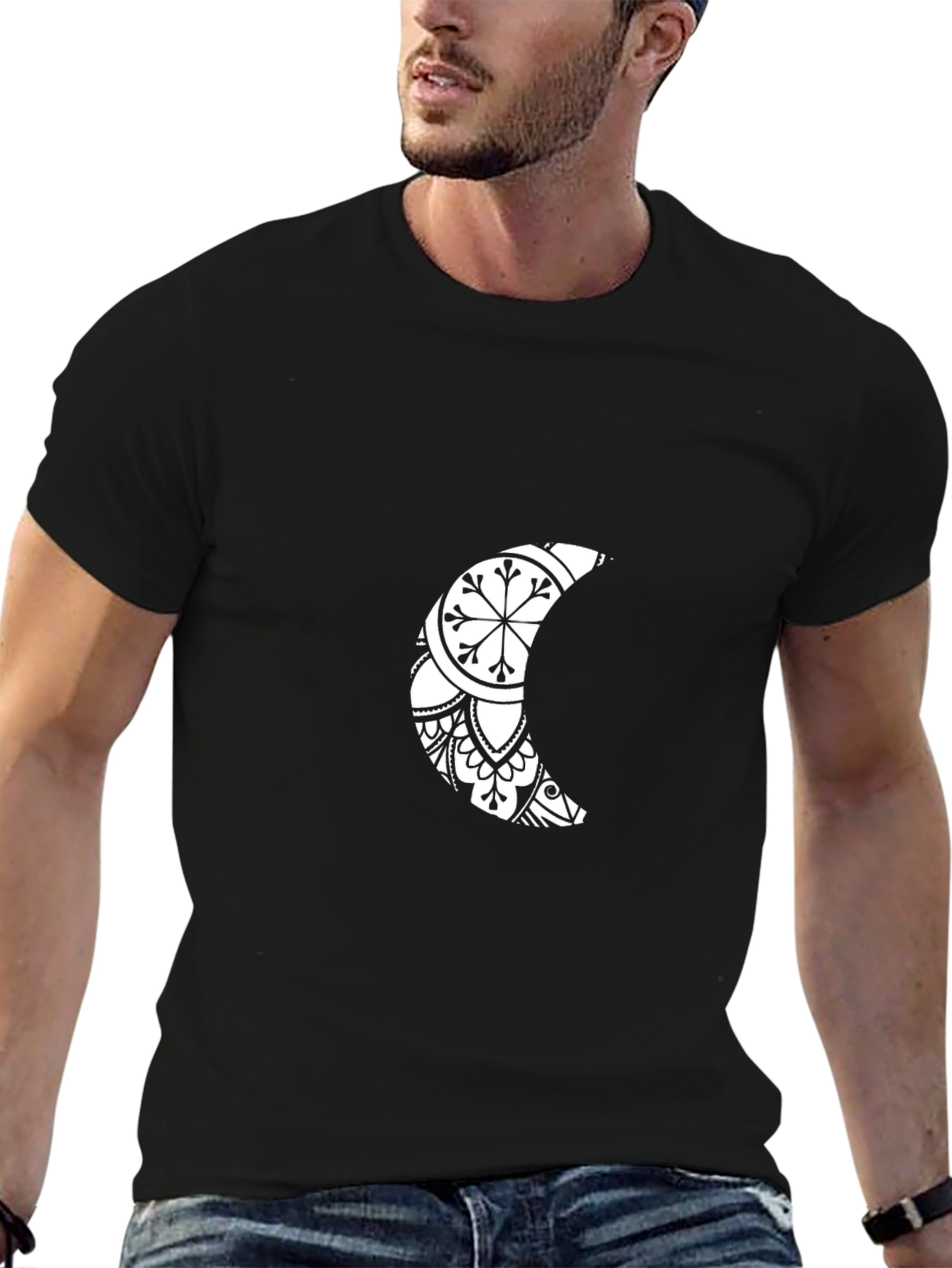 Mystic Moon Mandala Tee