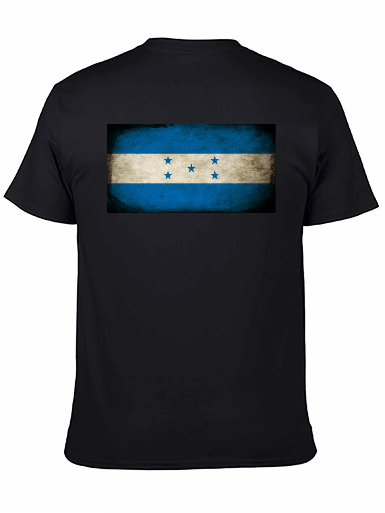 Honduras Flag T-Shirt - Distressed Graphic Tee