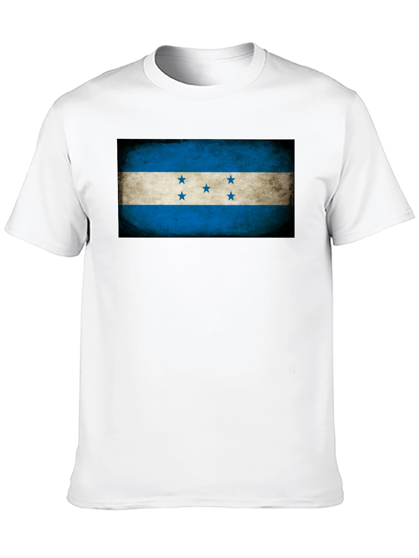 Honduras Flag T-Shirt - Distressed Graphic Tee