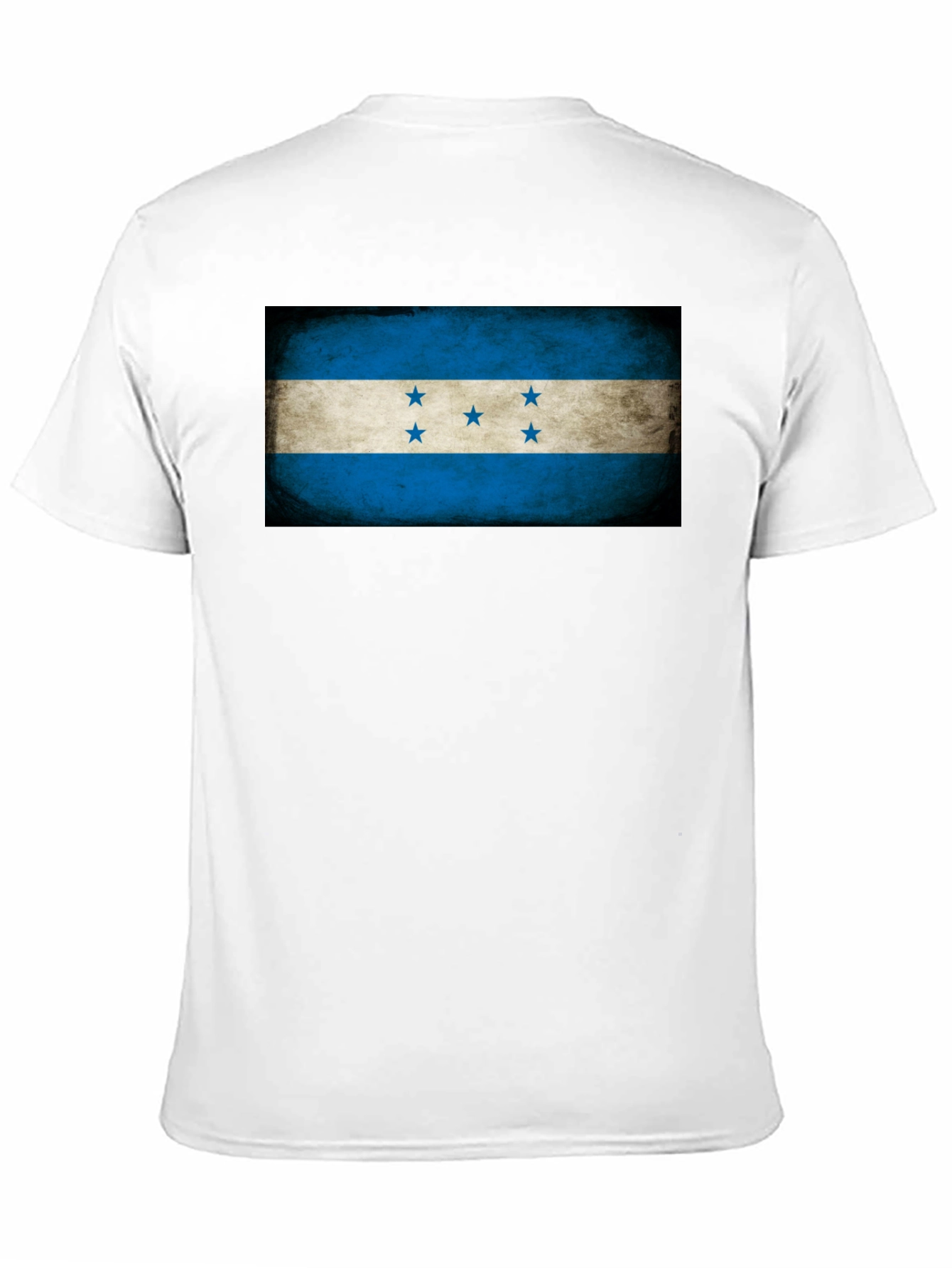 Honduras Flag T-Shirt - Distressed Graphic Tee