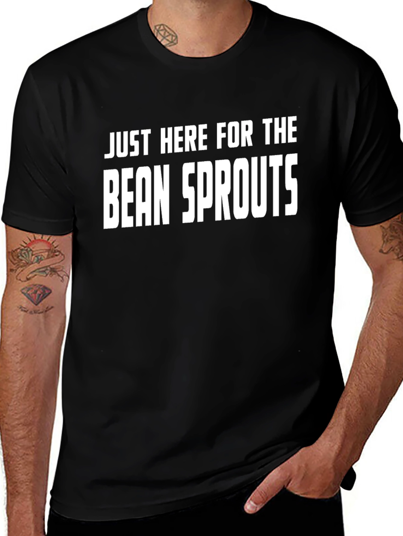 Bean Sprouts Graphic T-Shirt - Novelty Tee
