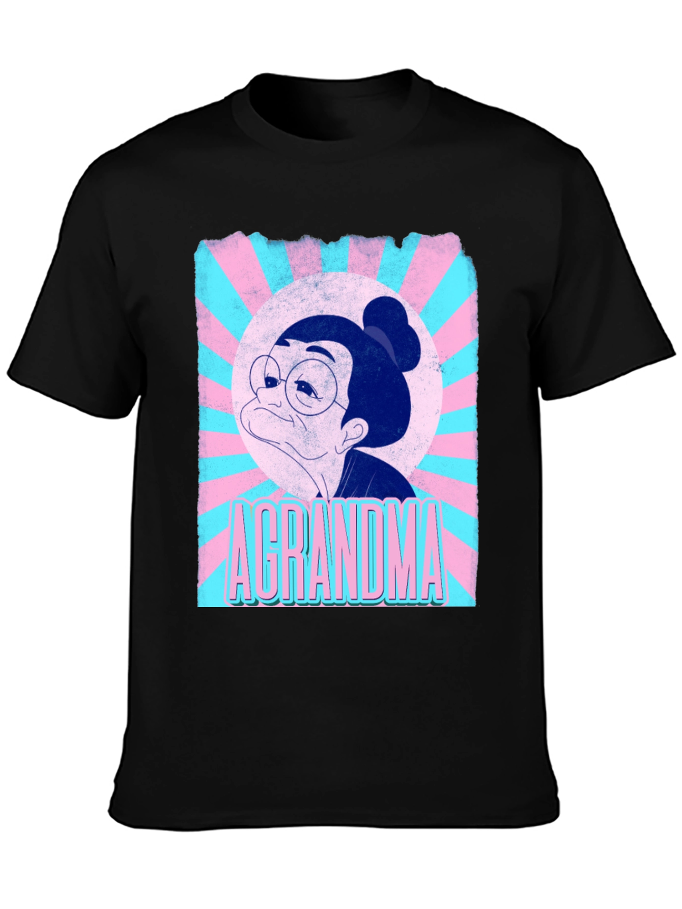 A GRANDMA T-Shirt - Funny Cartoon Graphic Tee