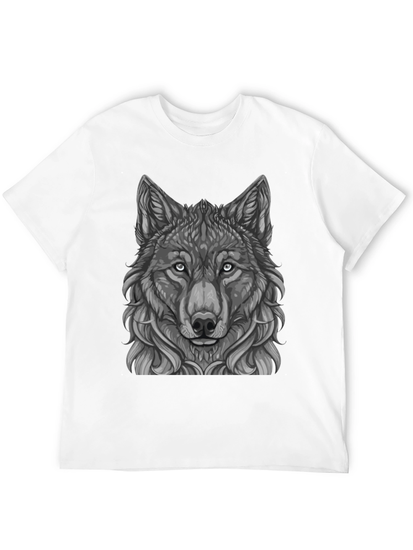 Wolf Graphic Black T-Shirt