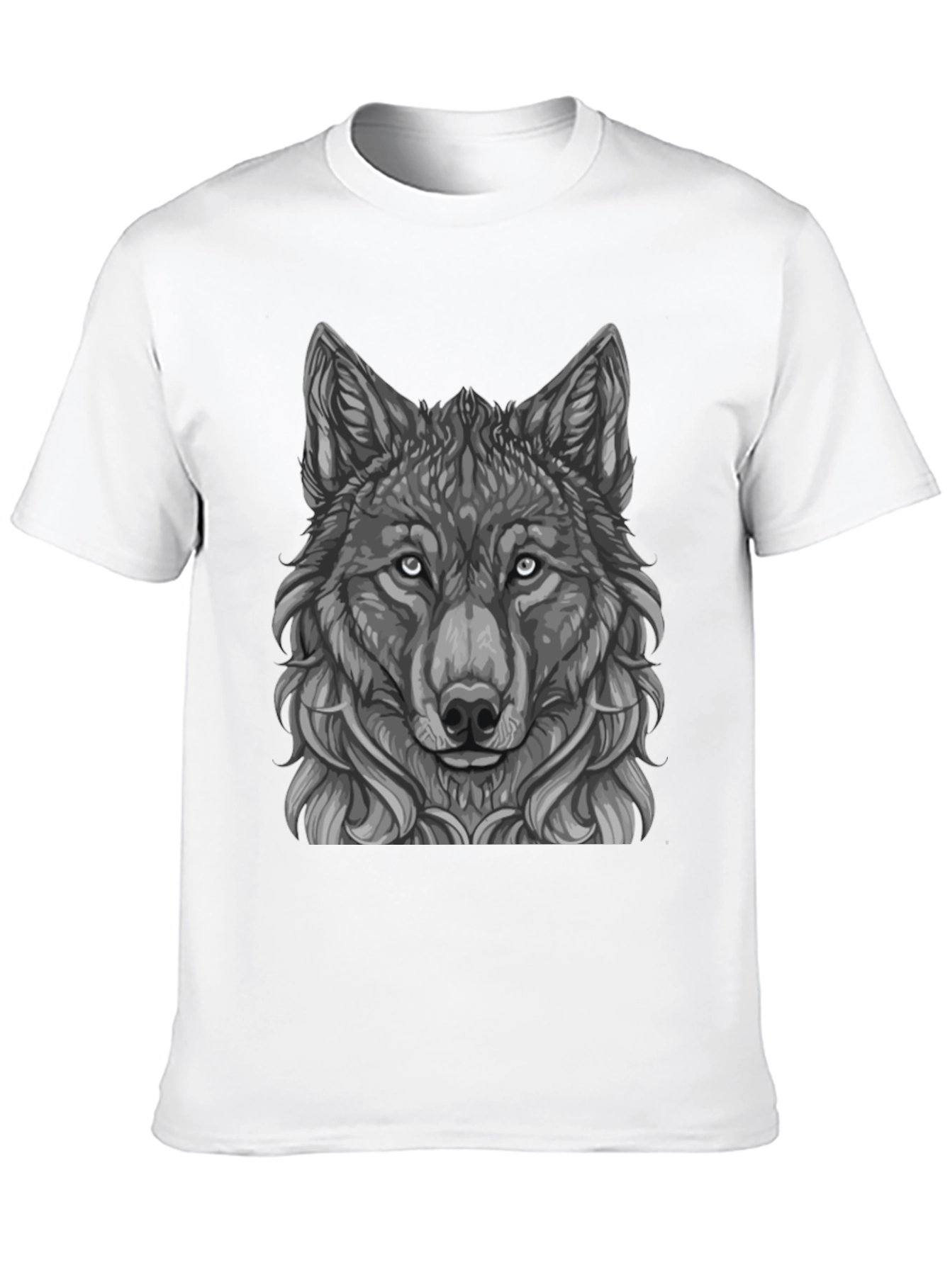 Wolf Graphic Black T-Shirt