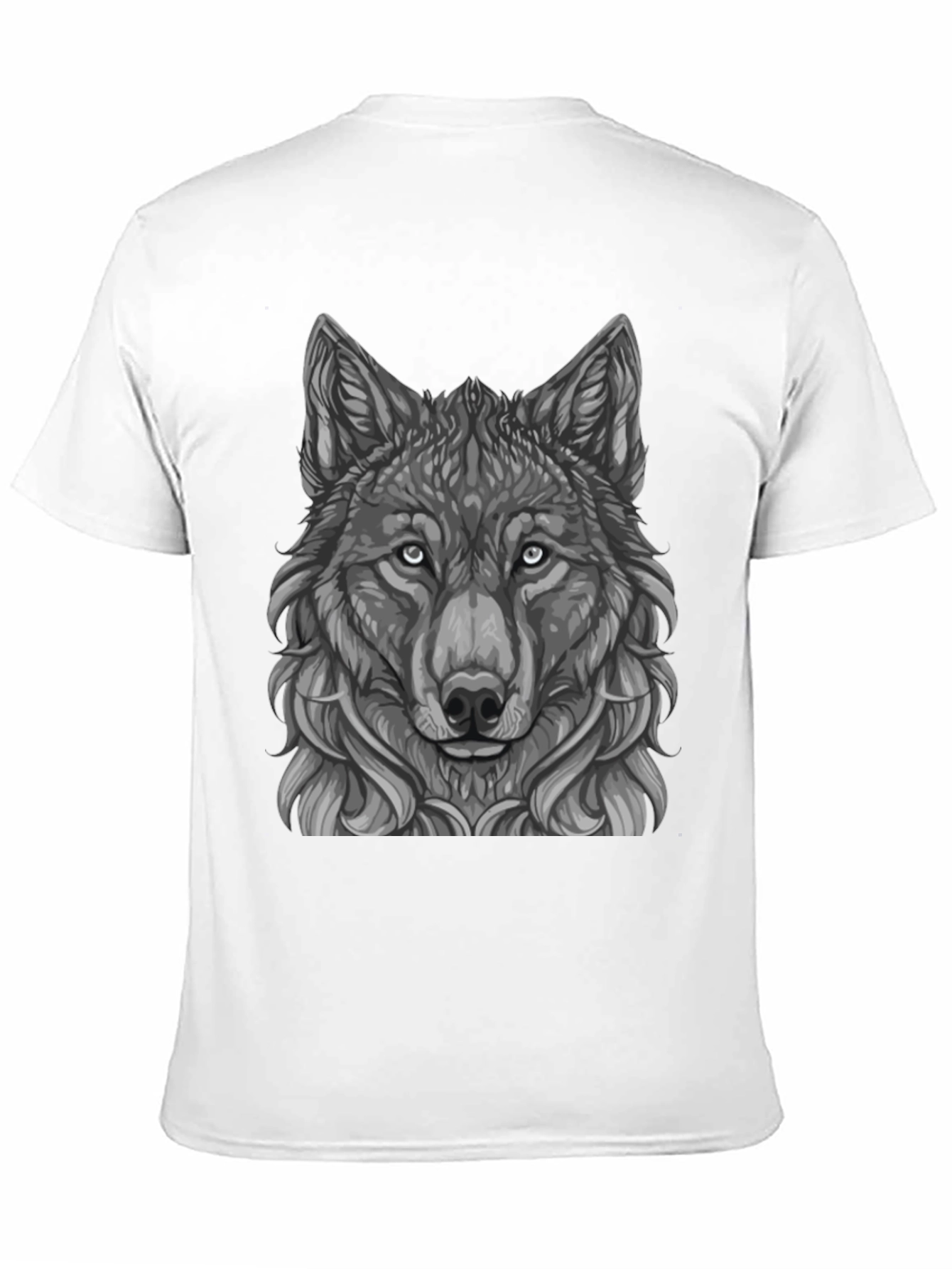 Wolf Graphic Black T-Shirt