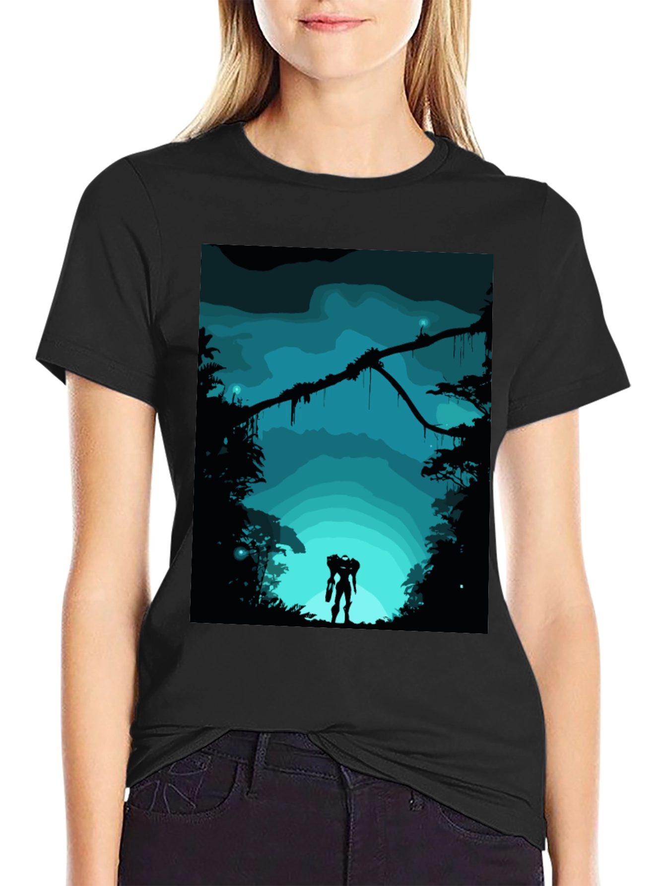 Silhouette Sci-Fi T-Shirt