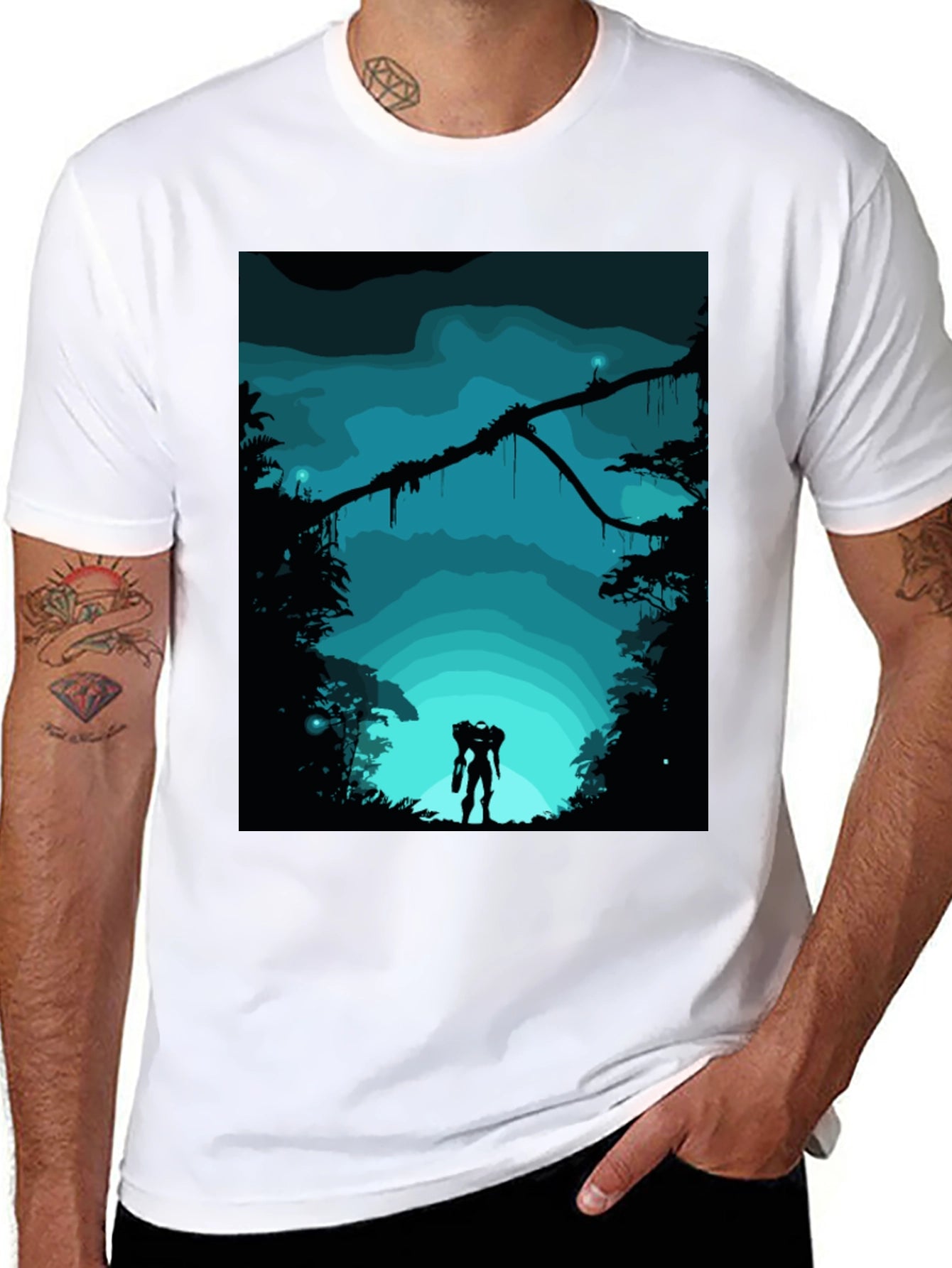 Silhouette Sci-Fi T-Shirt