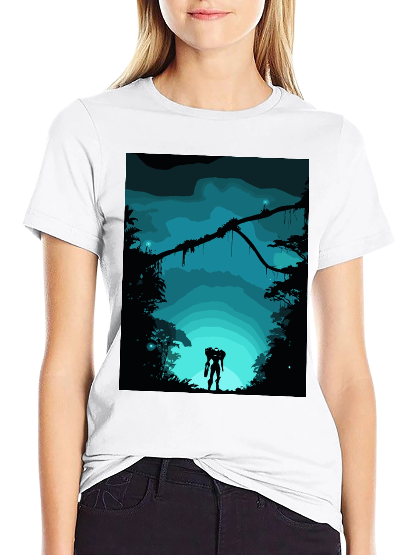 Silhouette Sci-Fi T-Shirt