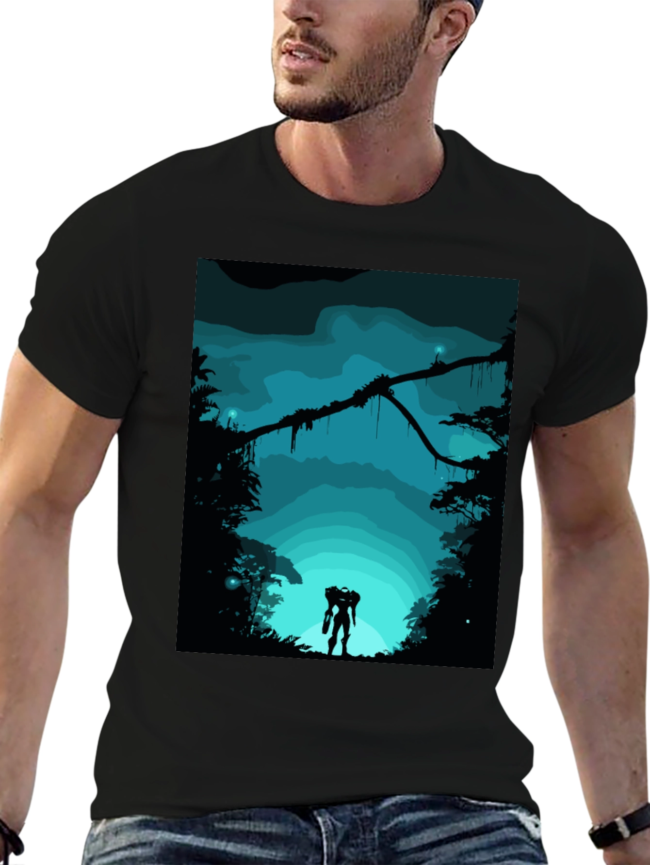Silhouette Sci-Fi T-Shirt