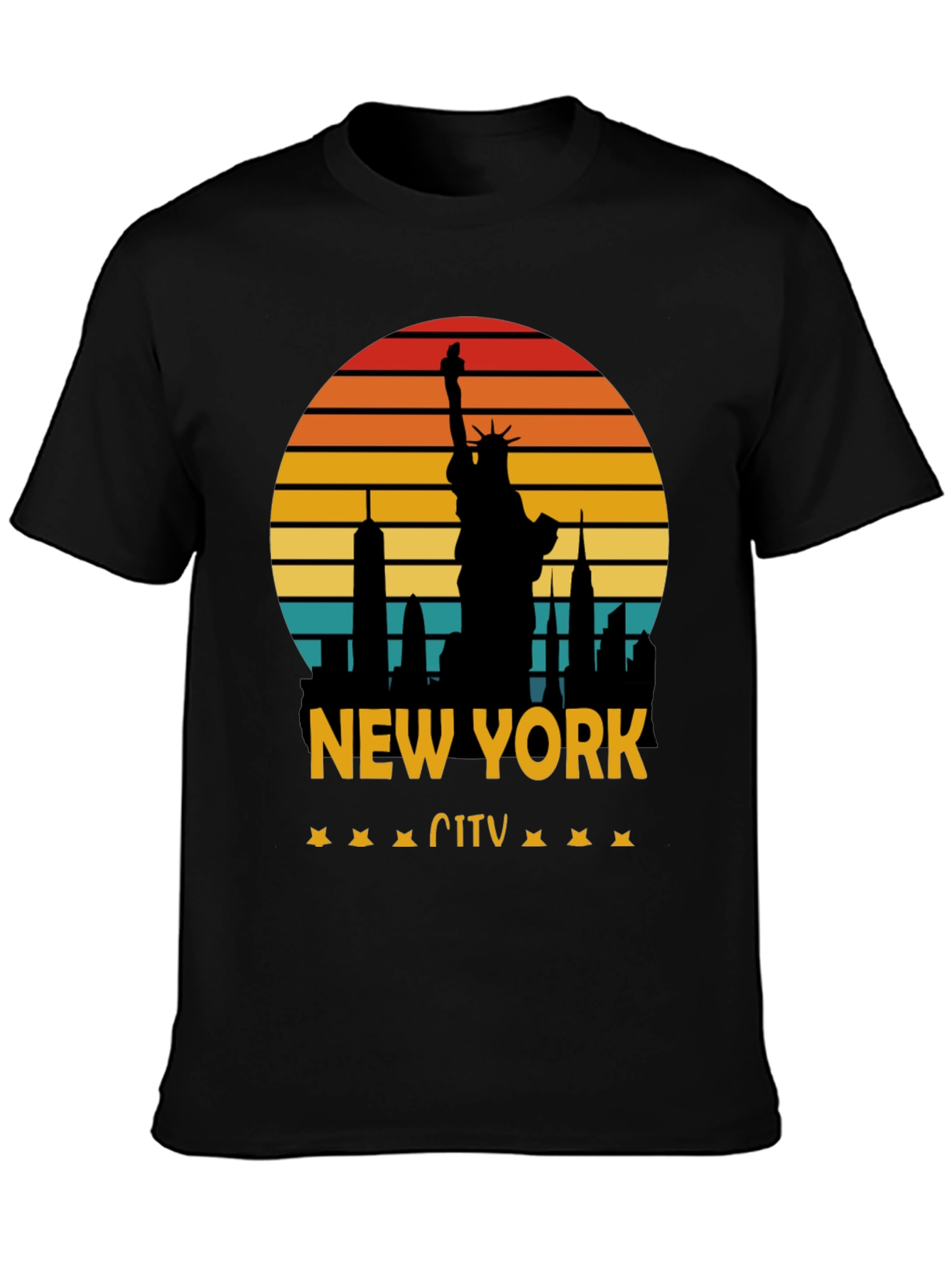 New York City Sunset Graphic Tee