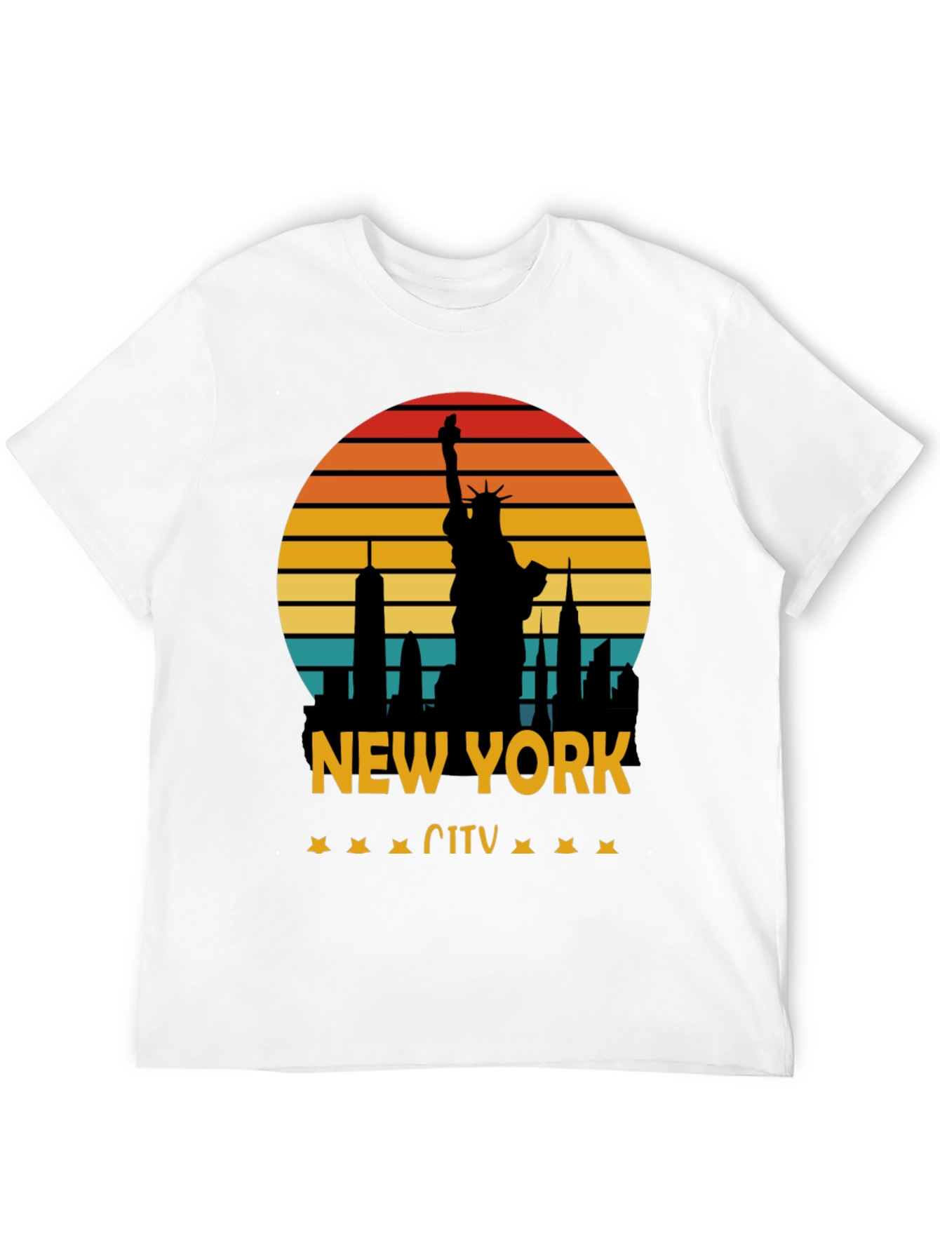 New York City Sunset Graphic Tee