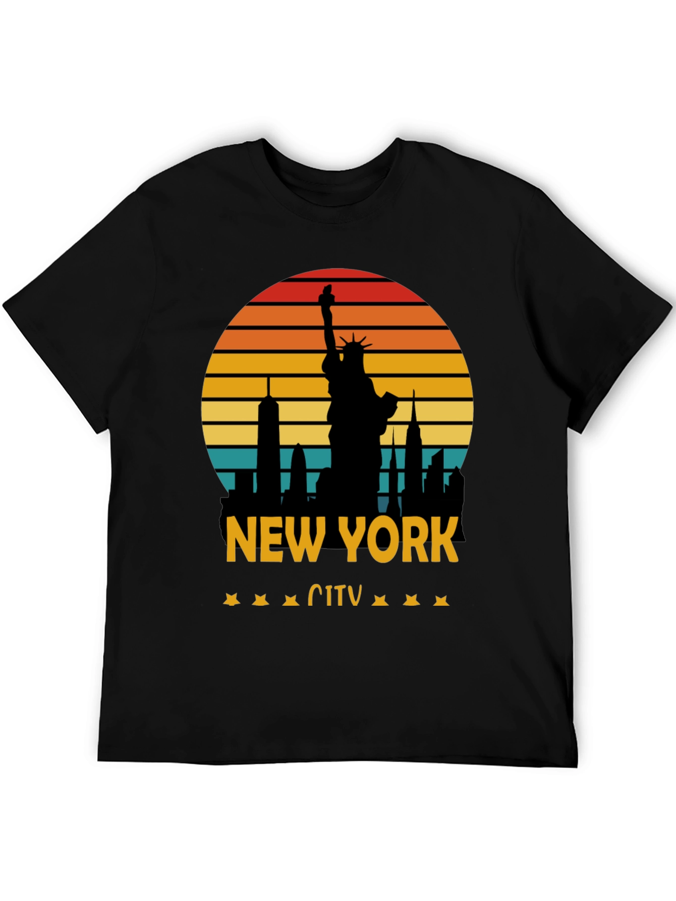New York City Sunset Graphic Tee